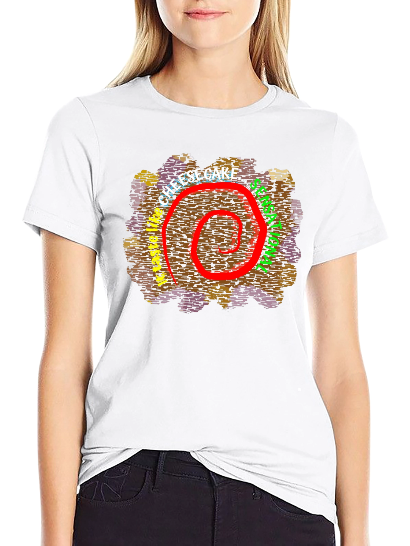 Cheesecake Sensation Graphic T-Shirt