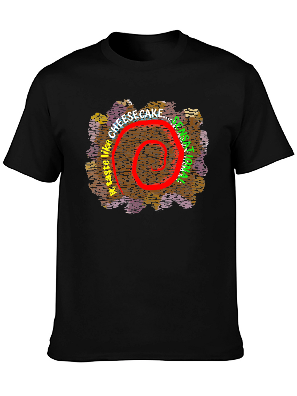 Cheesecake Sensation Graphic T-Shirt