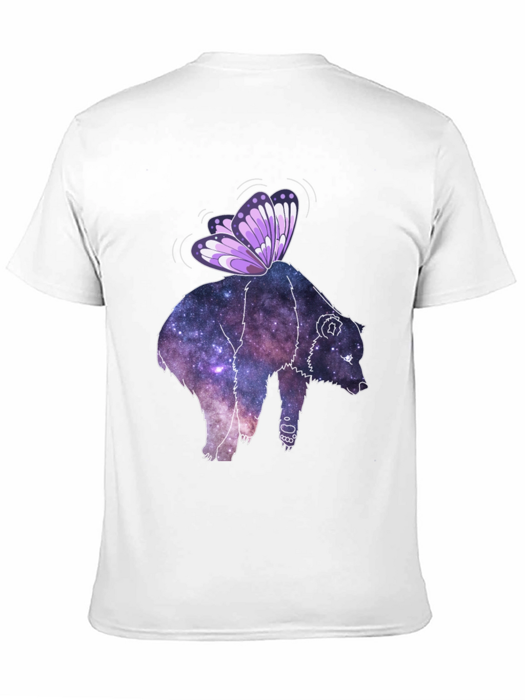 Galaxy Bear Butterfly Tee