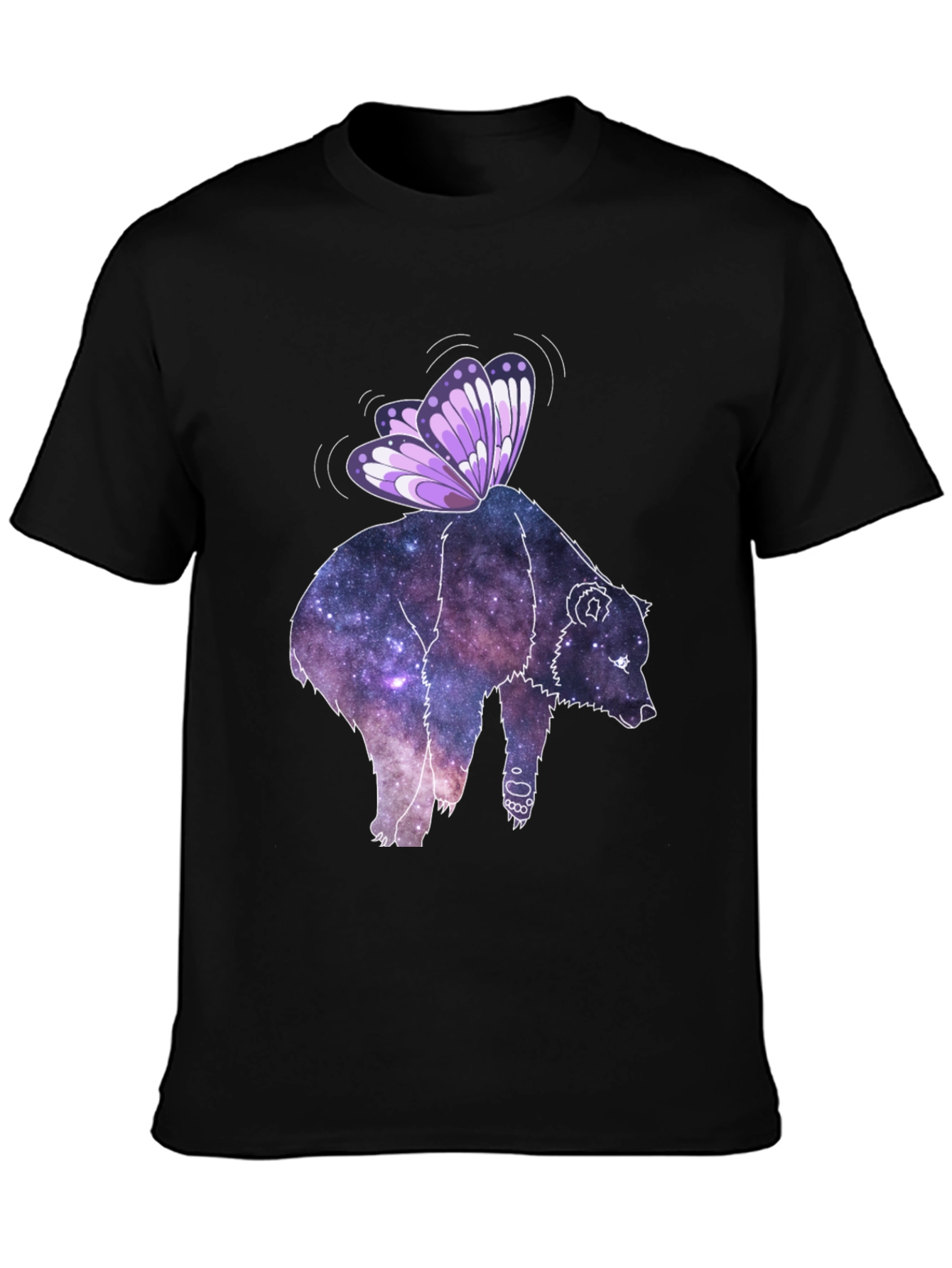 Galaxy Bear Butterfly Tee