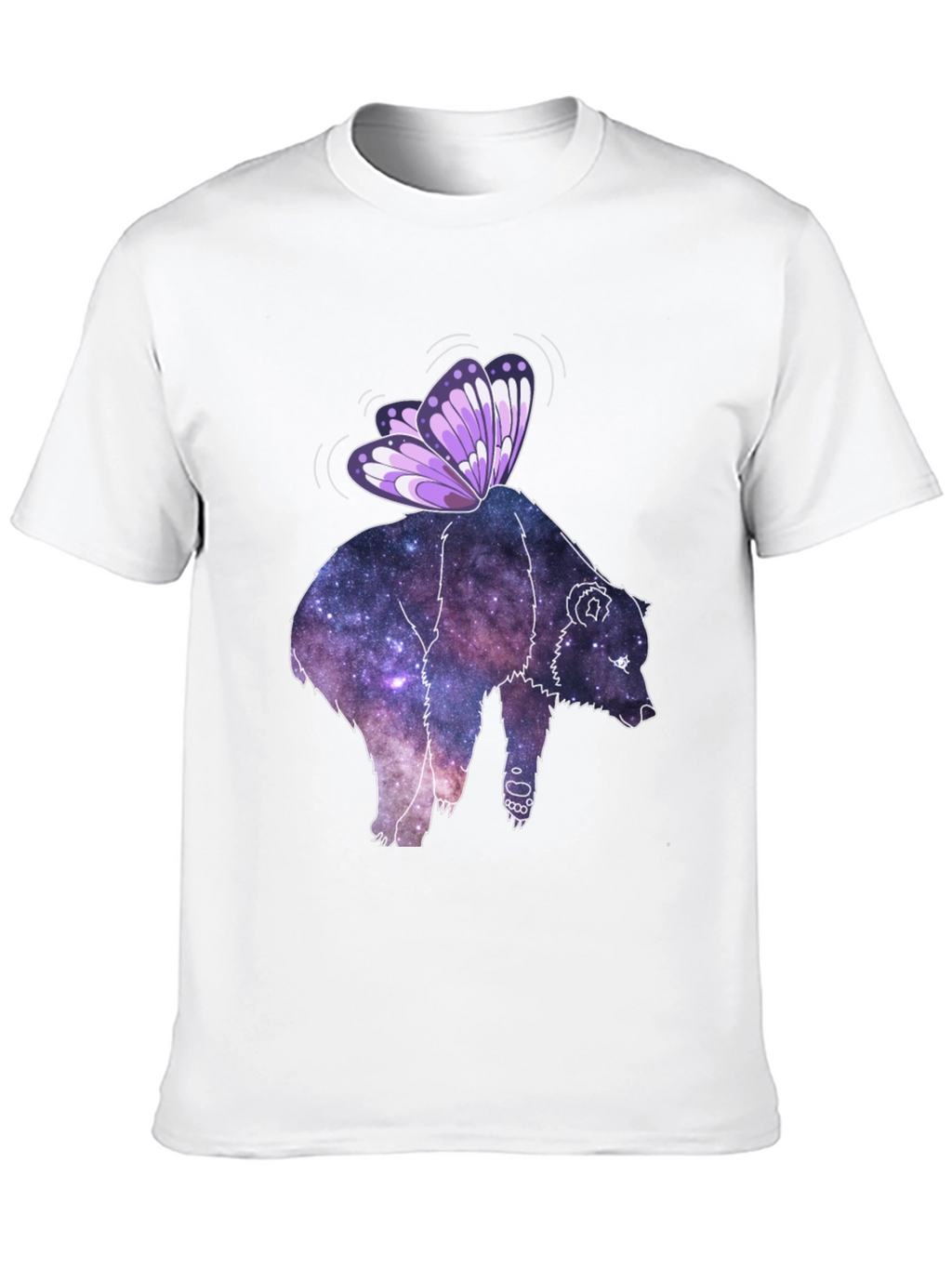 Galaxy Bear Butterfly Tee
