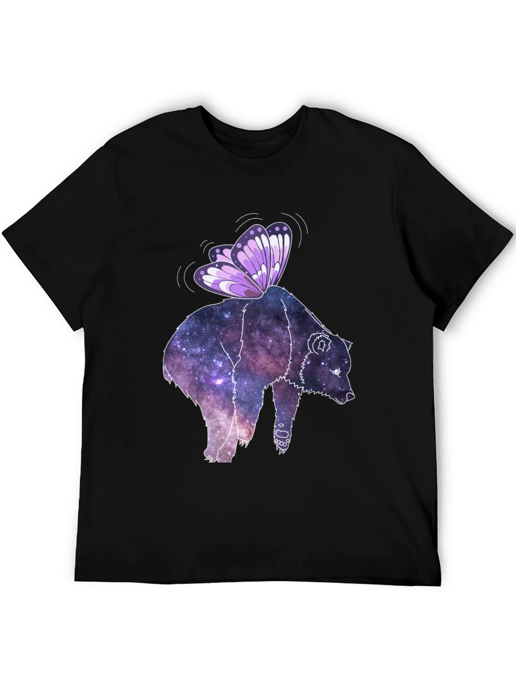 Galaxy Bear Butterfly Tee