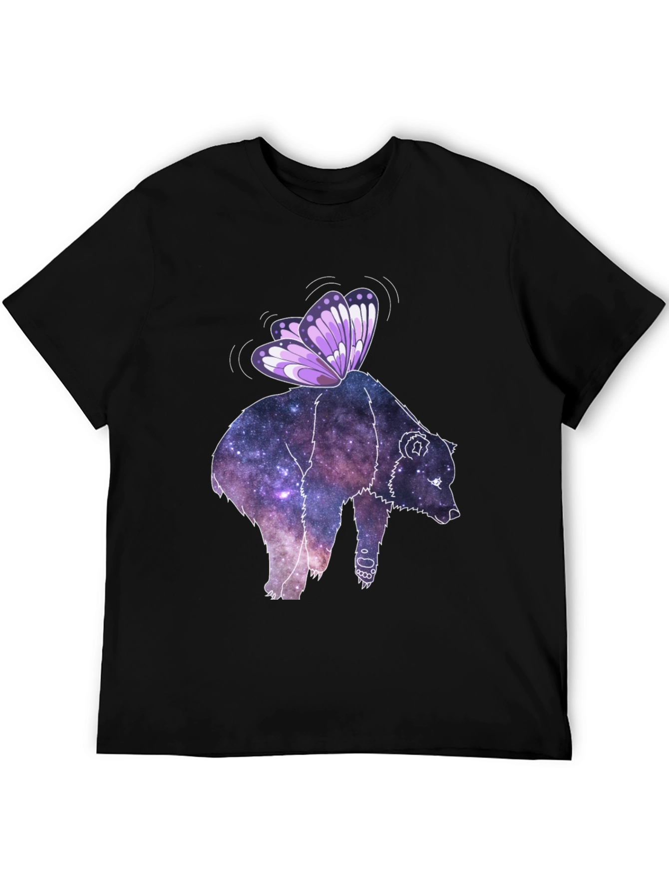 Galaxy Bear Butterfly Tee