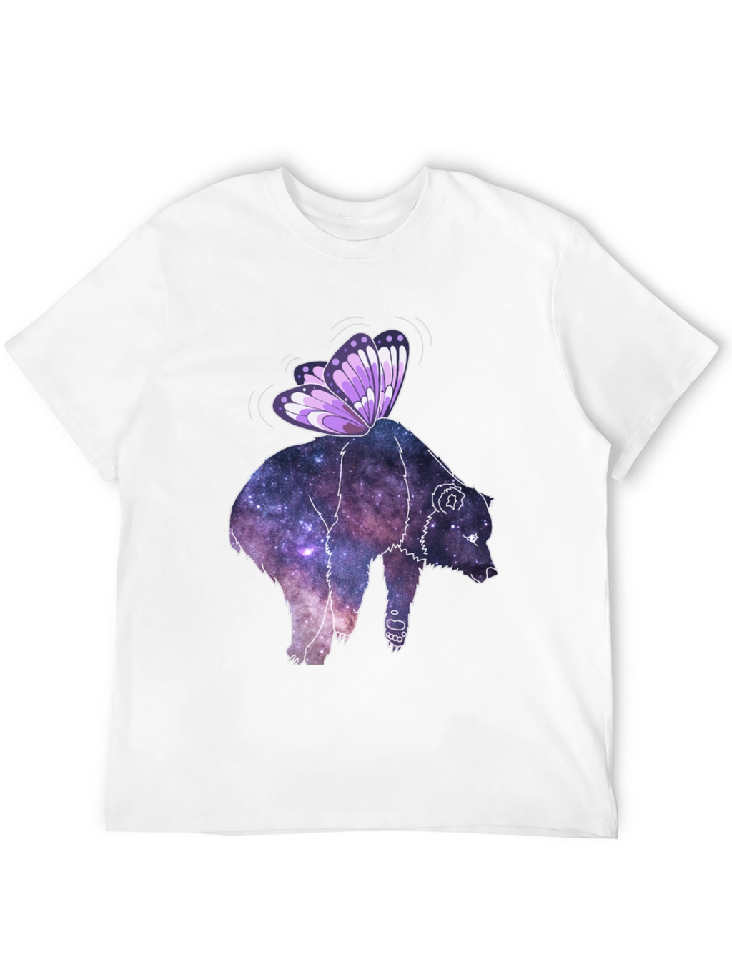 Galaxy Bear Butterfly Tee