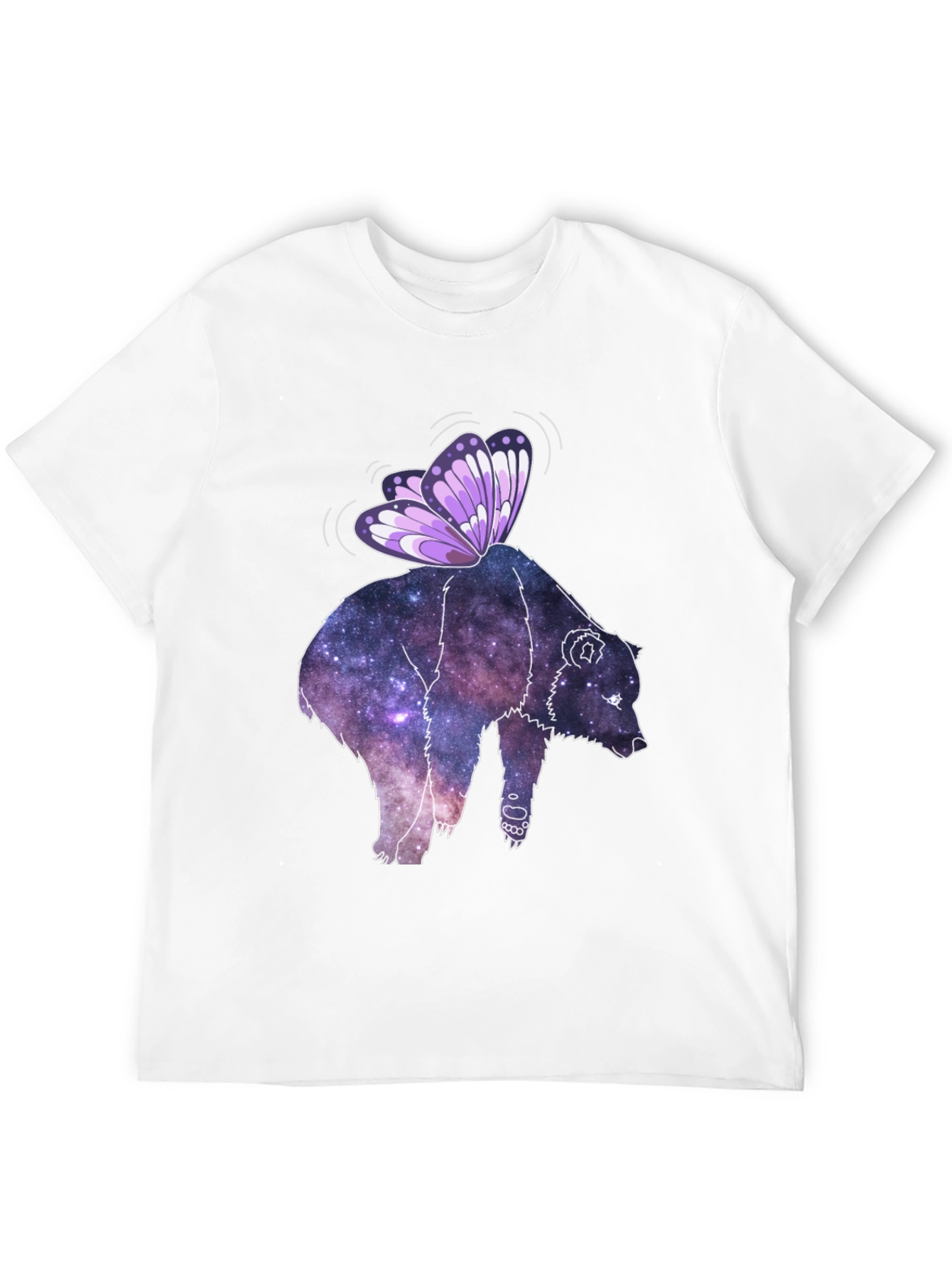 Galaxy Bear Butterfly Tee