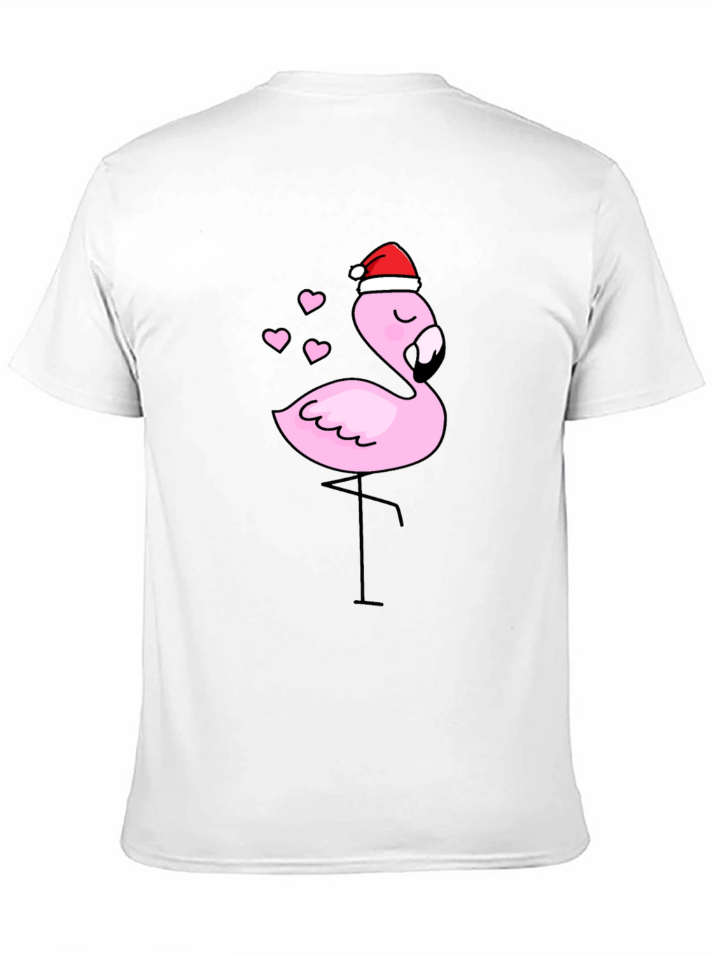 Festive Flamingo Graphic Tee