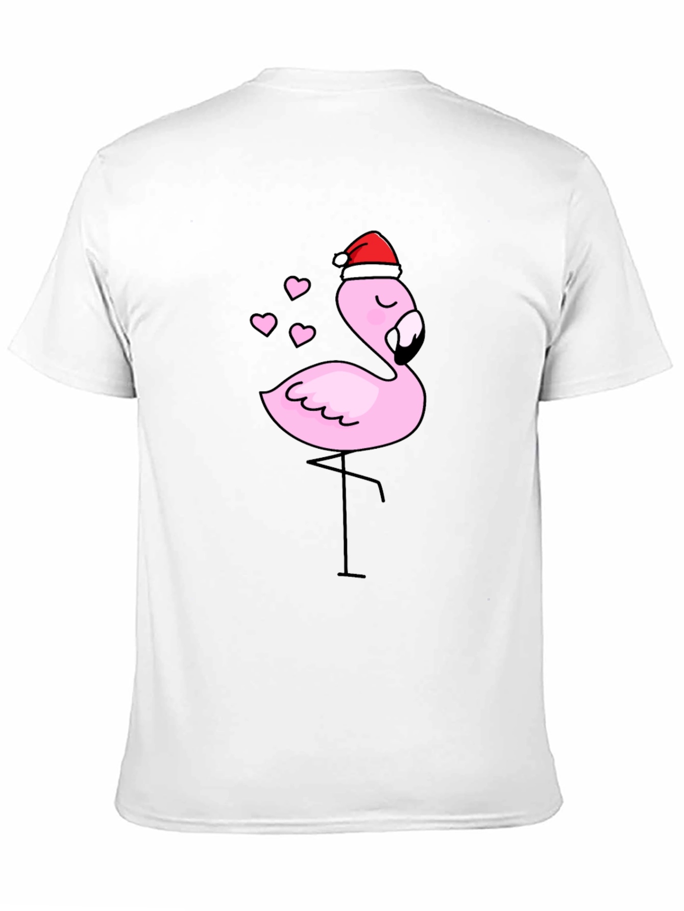 Festive Flamingo Graphic Tee