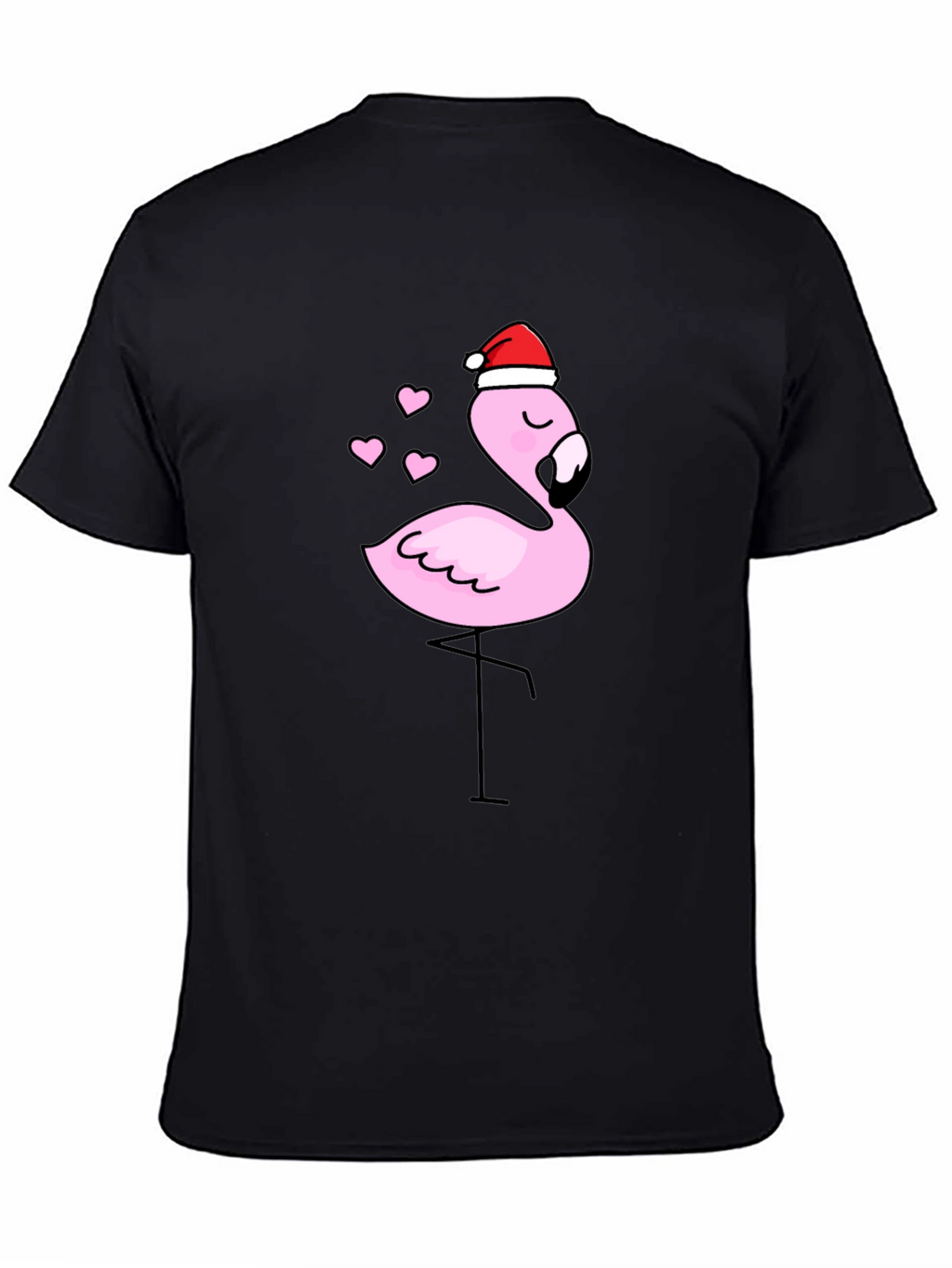 Festive Flamingo Graphic Tee