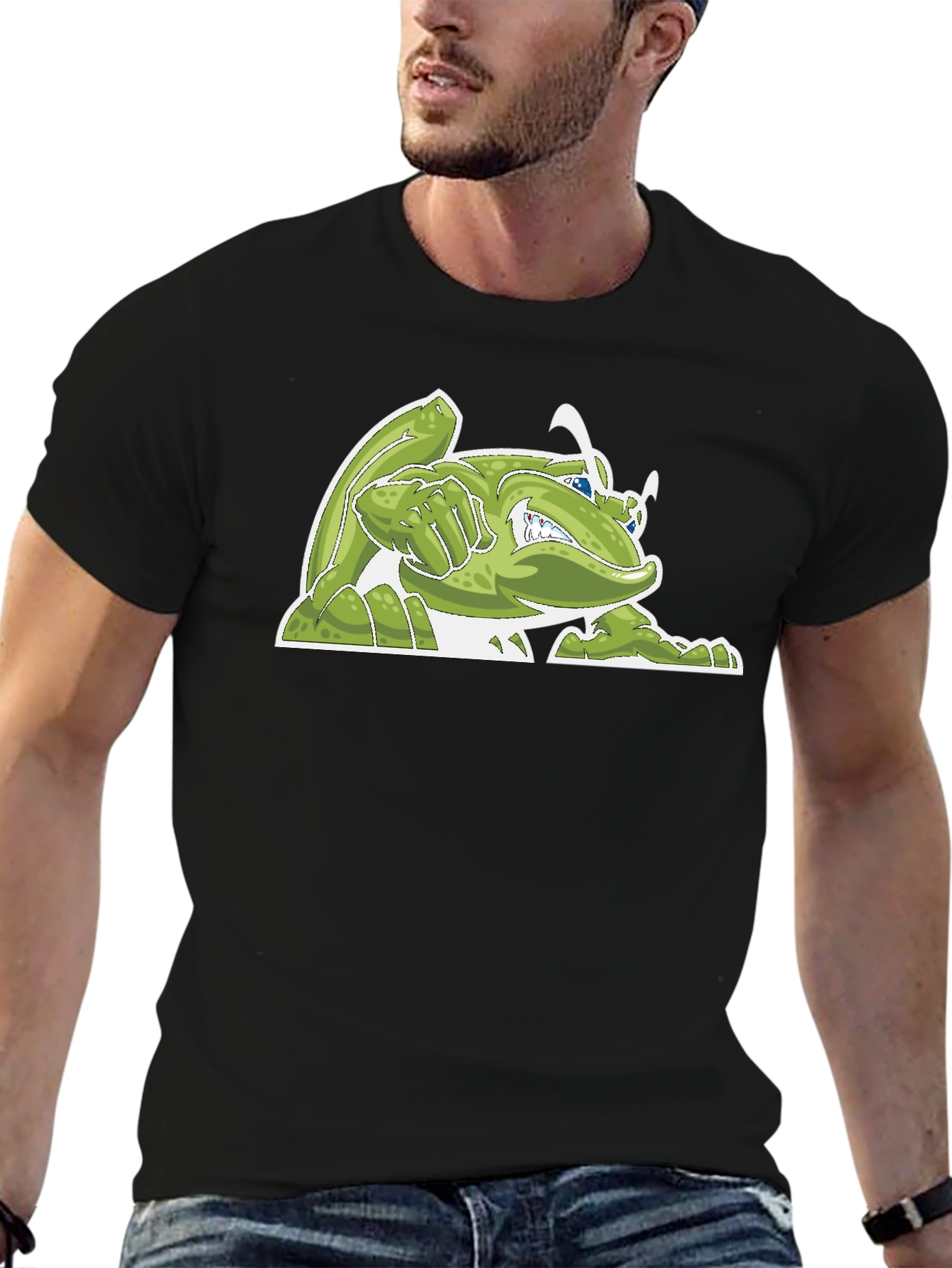 Cool Frog Cartoon Graphic Tee