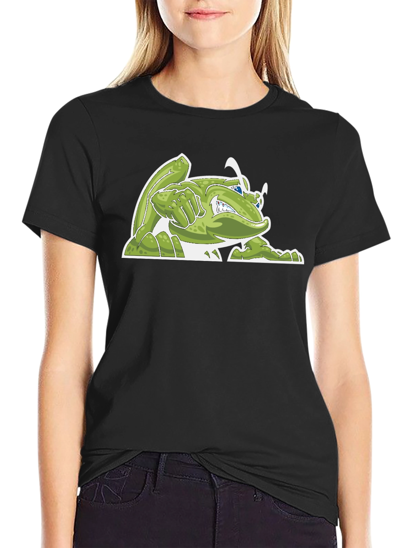 Cool Frog Cartoon Graphic Tee