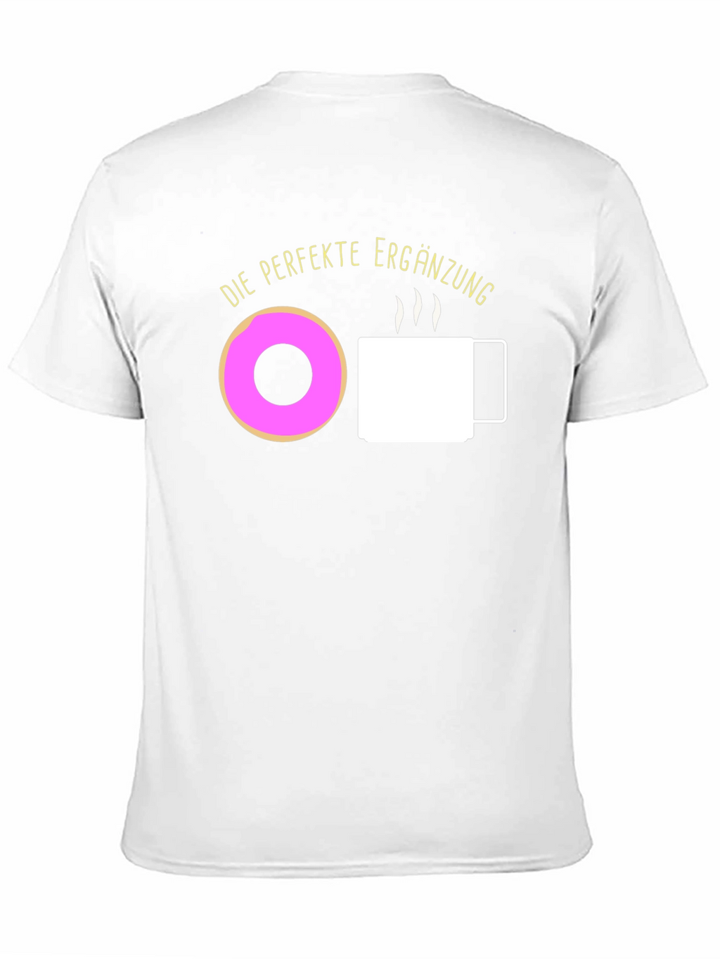 Perfect Donut & Coffee Black T-Shirt