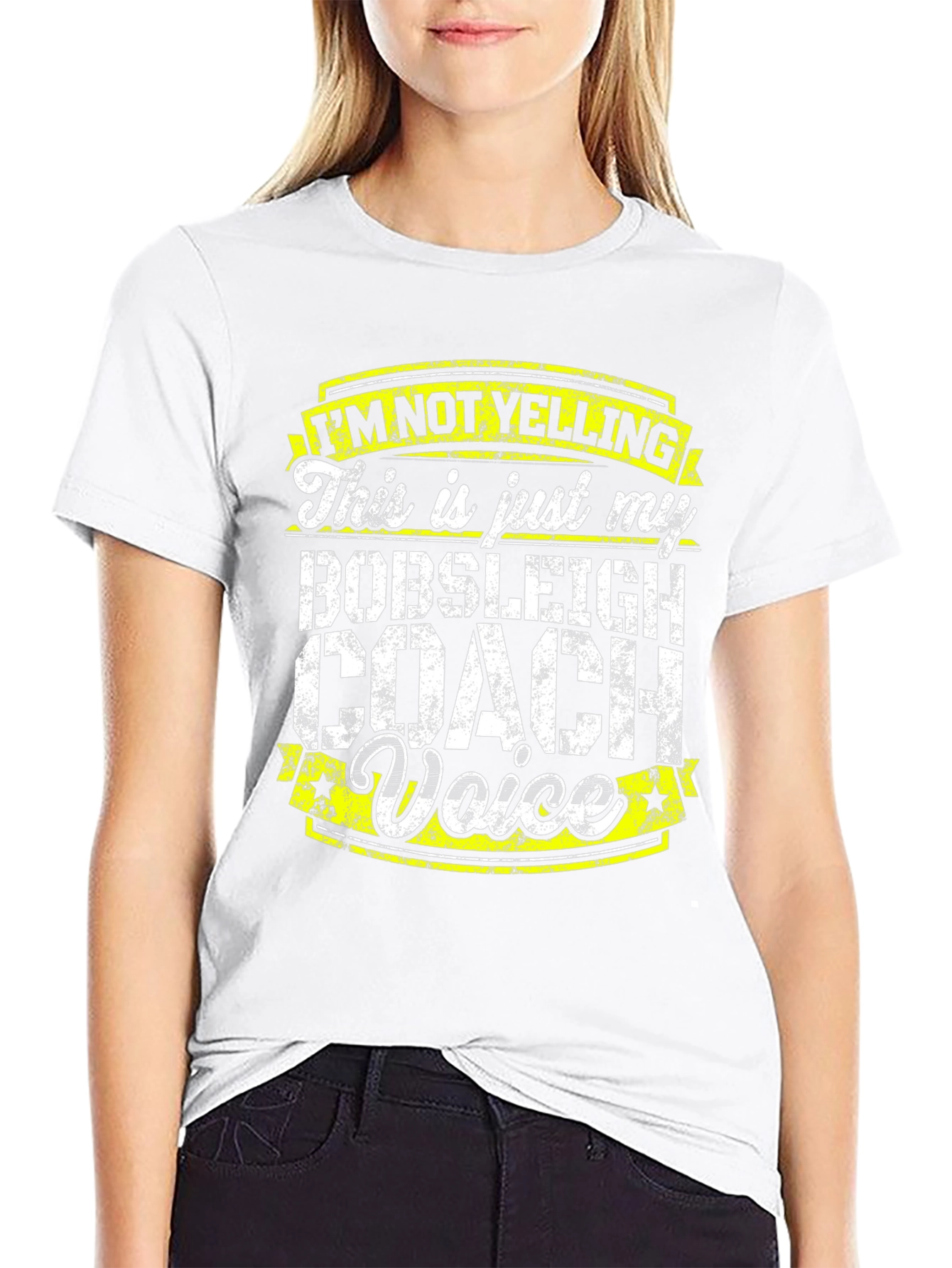 Bobsleigh Coach Voice Graphic Tee