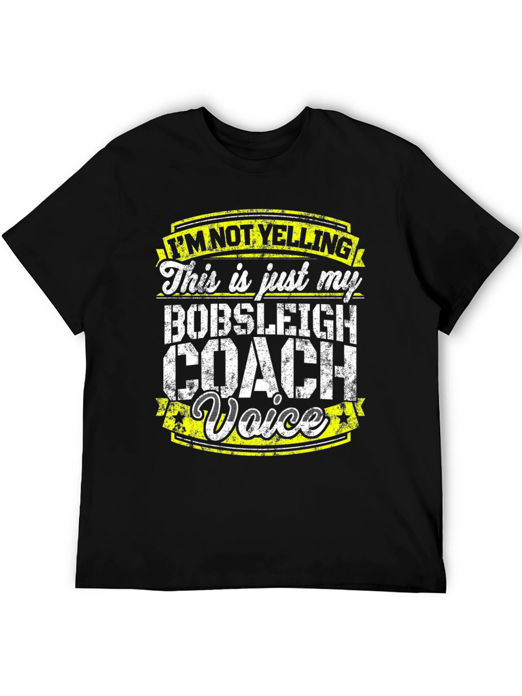 Bobsleigh Coach Voice Graphic Tee