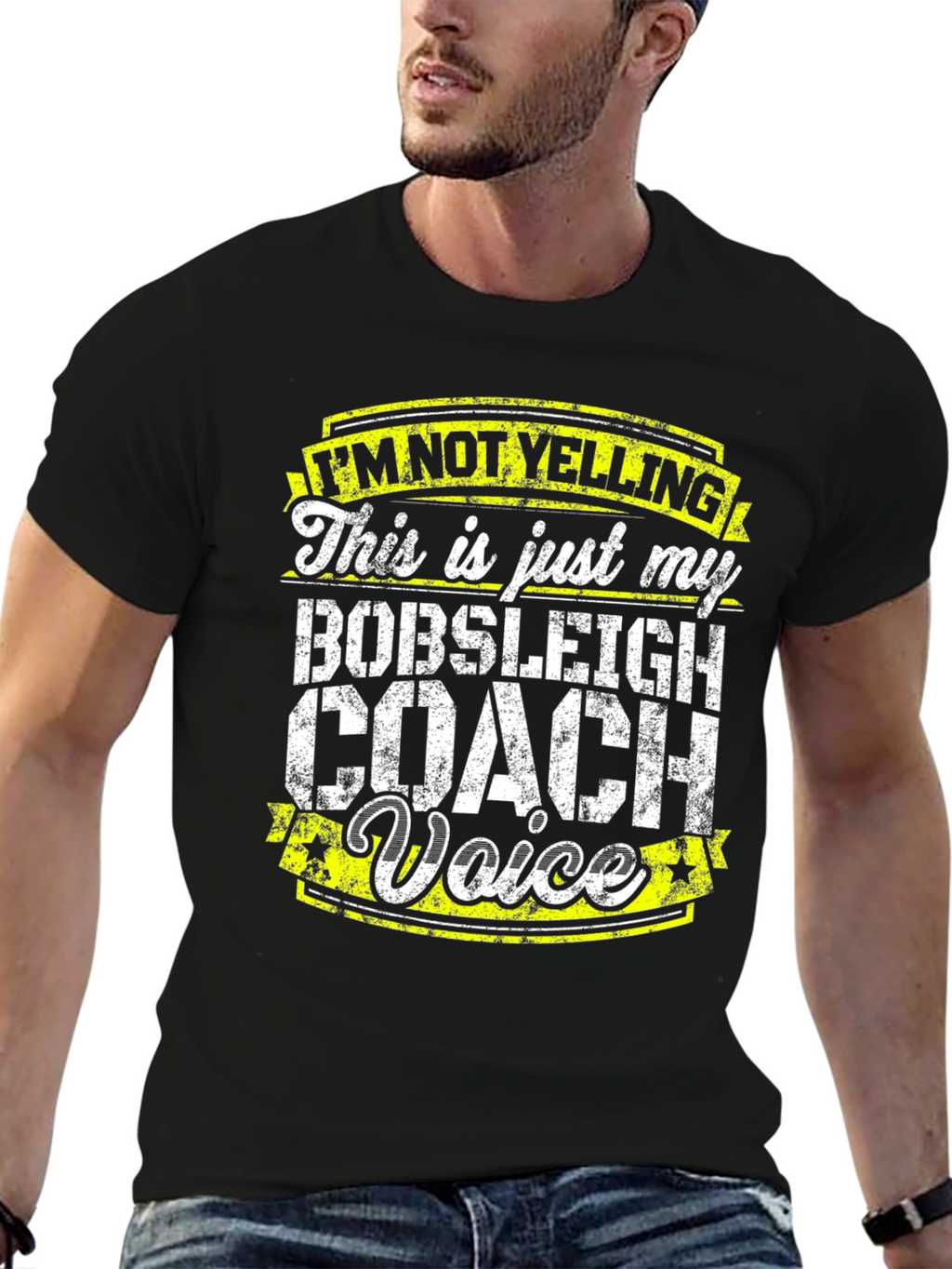 Bobsleigh Coach Voice Graphic Tee