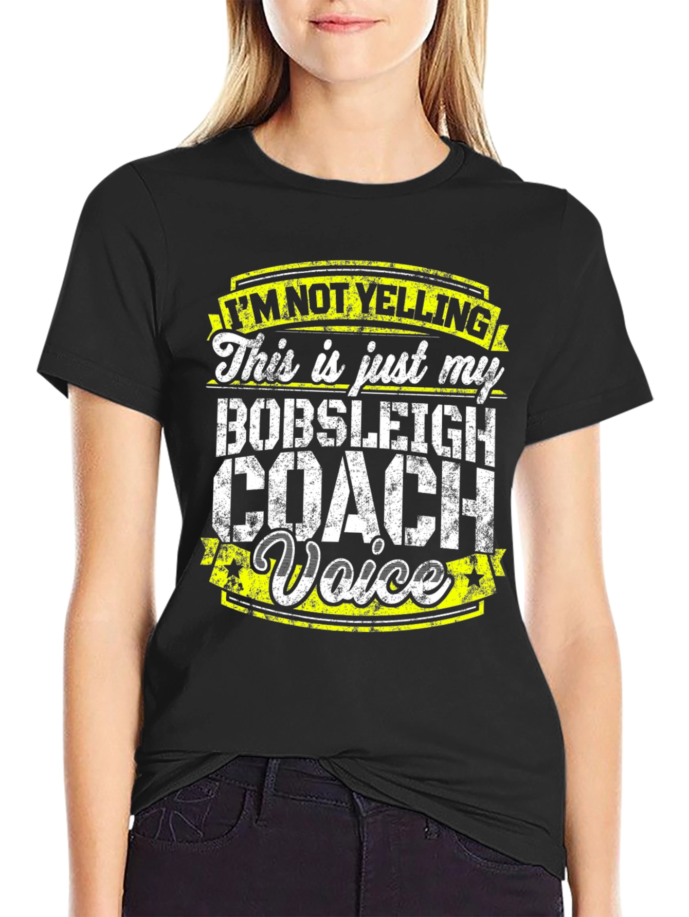 Bobsleigh Coach Voice Graphic Tee