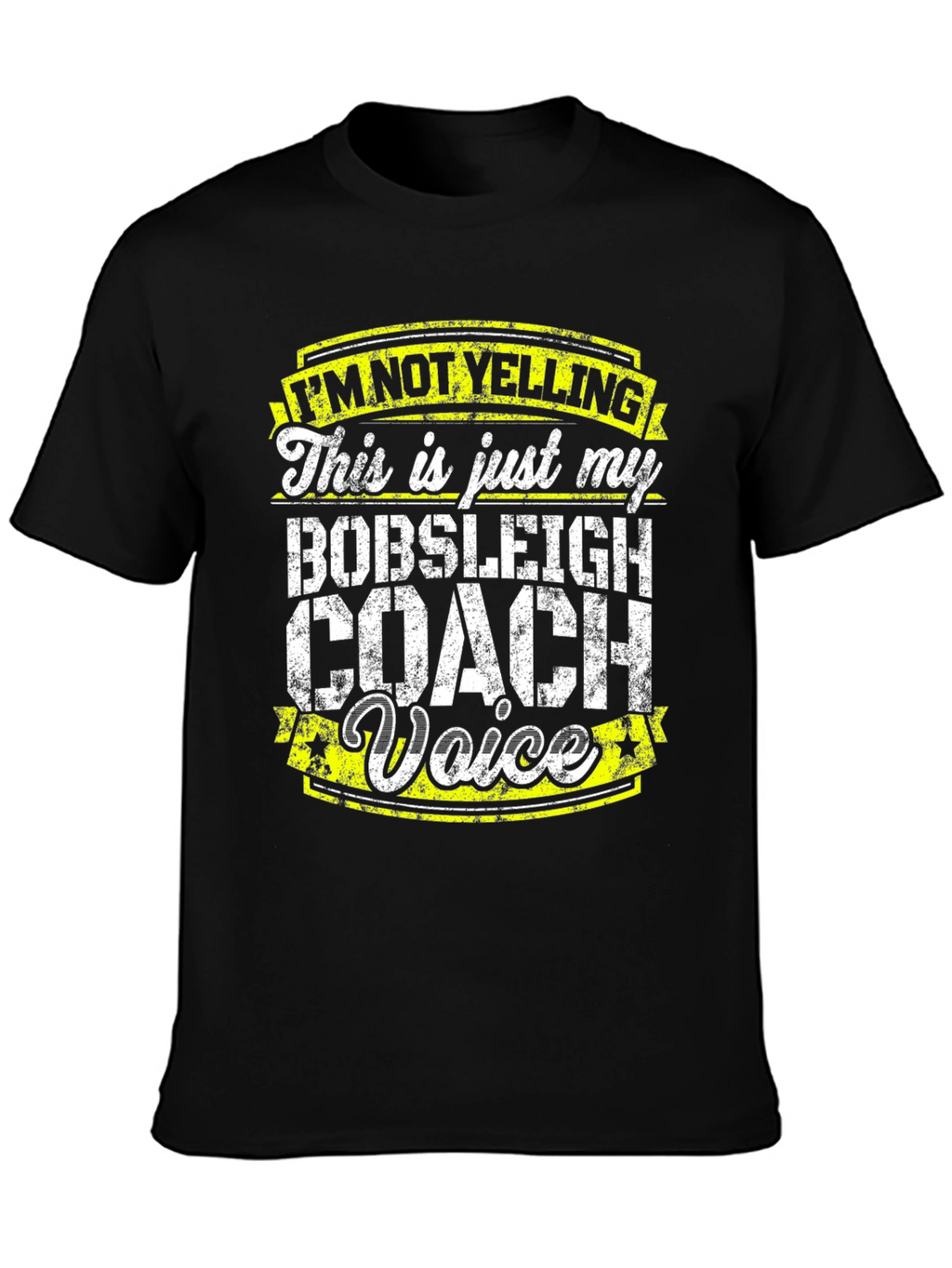Bobsleigh Coach Voice Graphic Tee