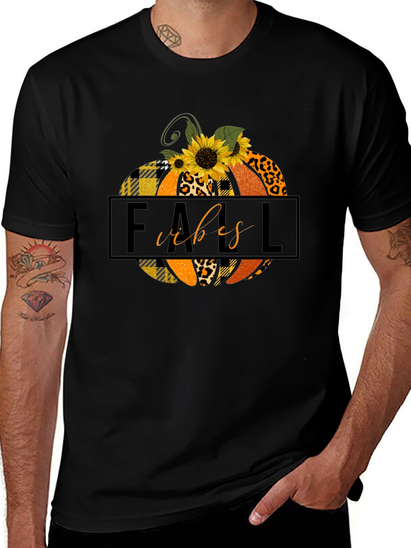 Fall Vibes Pumpkin Patch T-Shirt