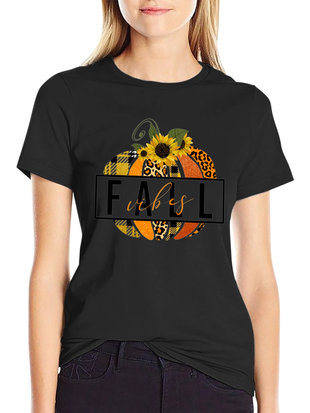 Fall Vibes Pumpkin Patch T-Shirt