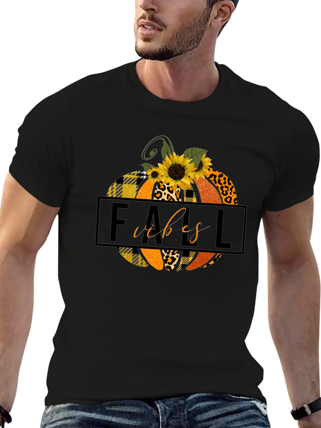 Fall Vibes Pumpkin Patch T-Shirt