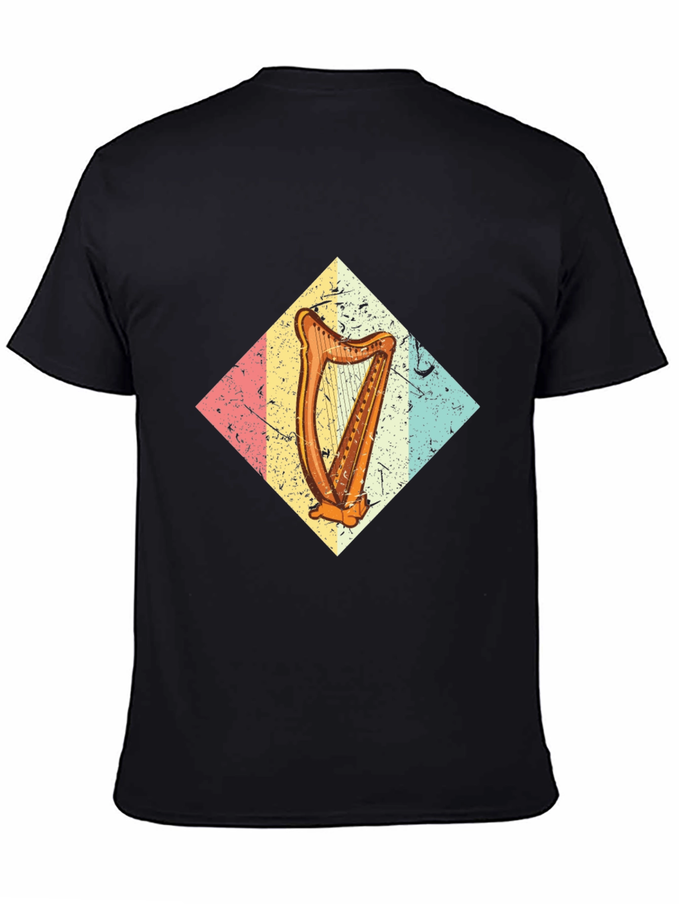 Vintage Harp Graphic T-Shirt