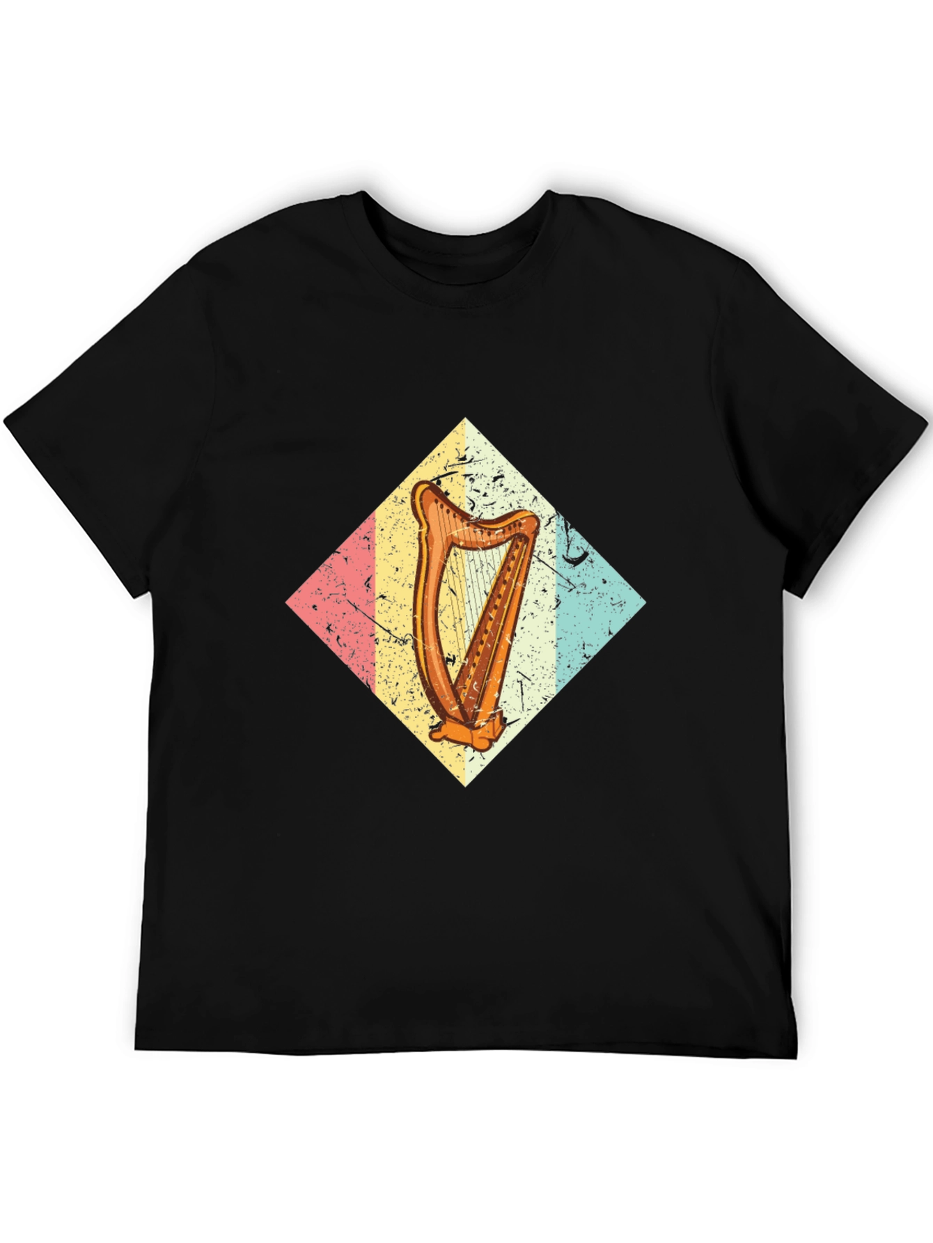 Vintage Harp Graphic T-Shirt