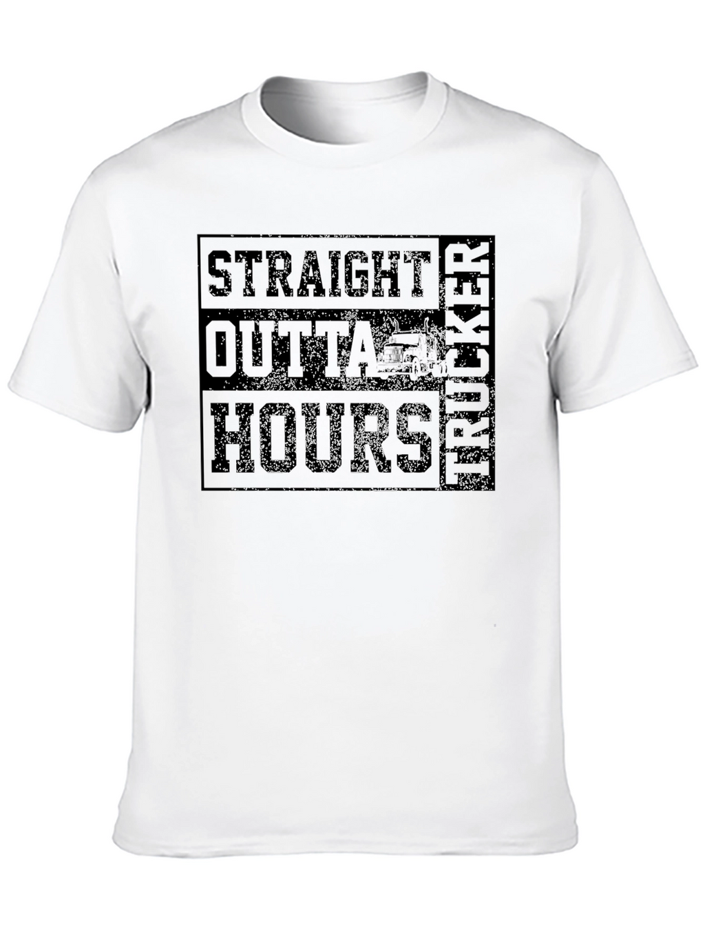 Straight Outta Nursing T-Shirt - Black