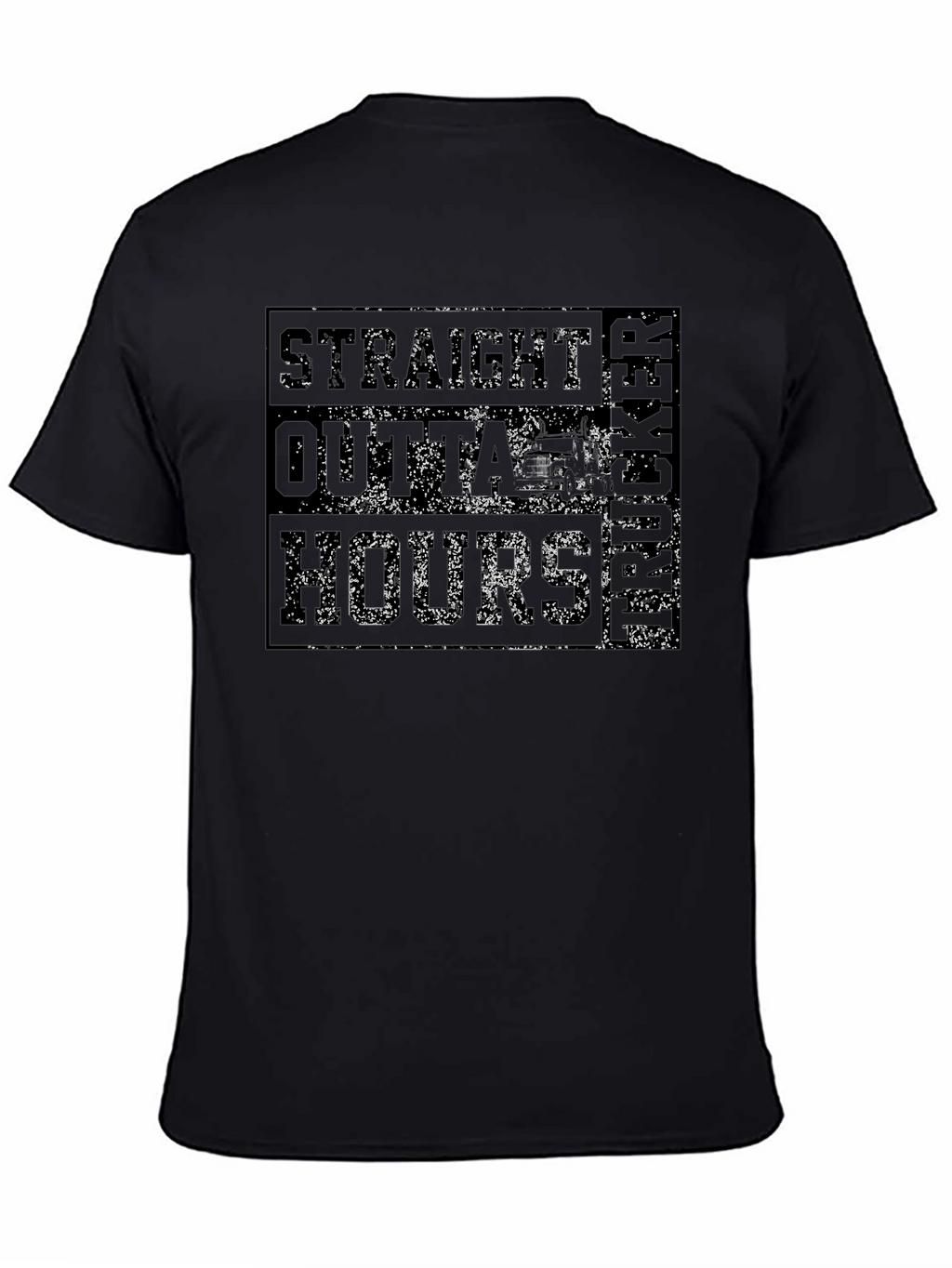 Straight Outta Nursing T-Shirt - Black