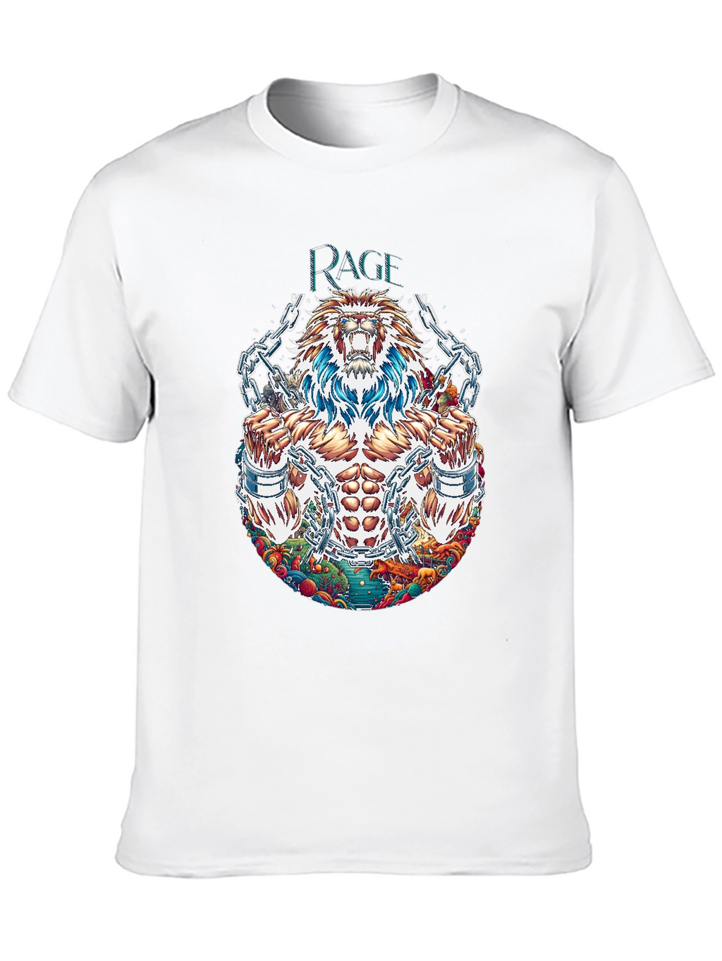 Rage Unleashed Graphic Tee - Black
