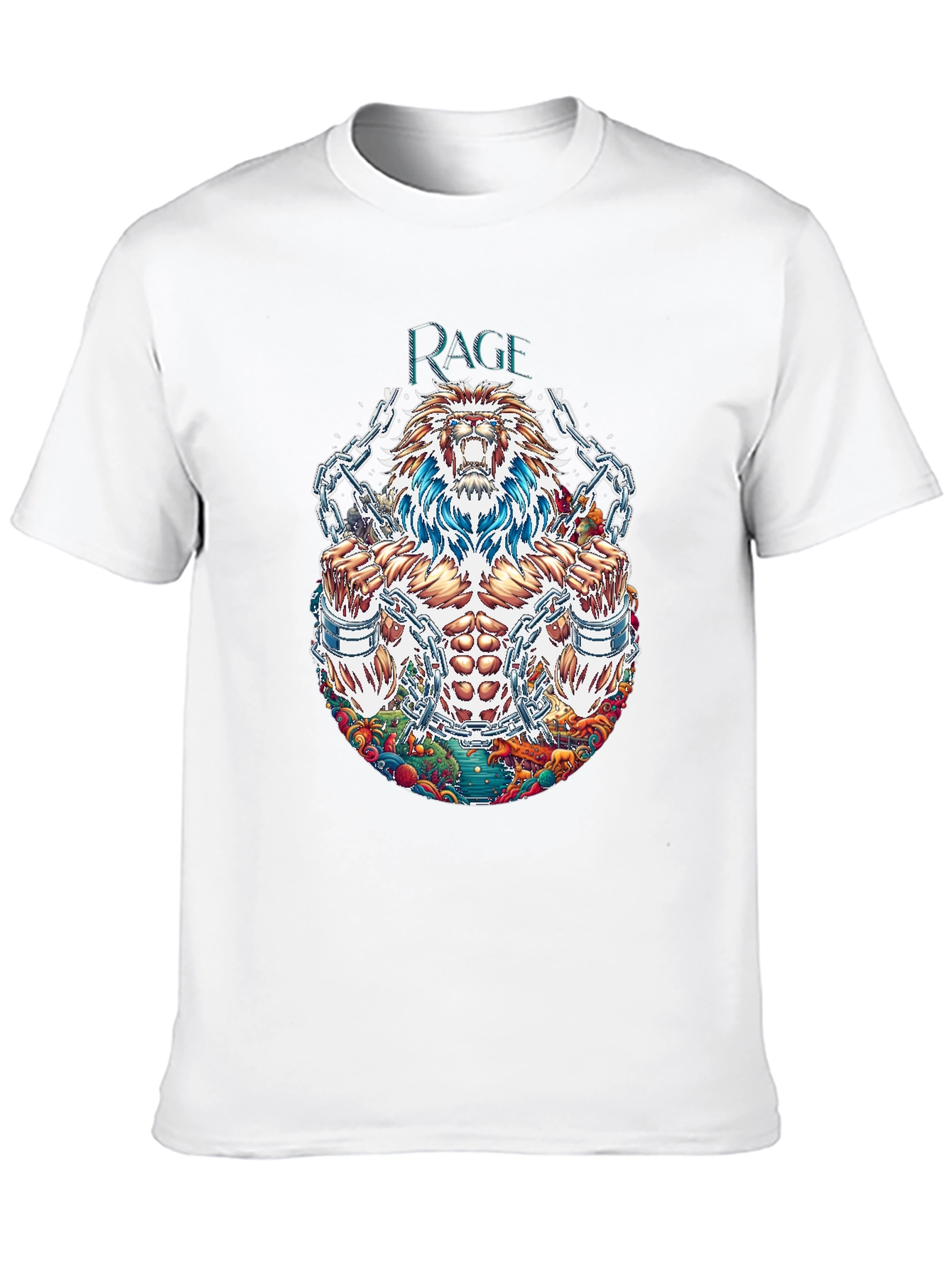 Rage Unleashed Graphic Tee - Black