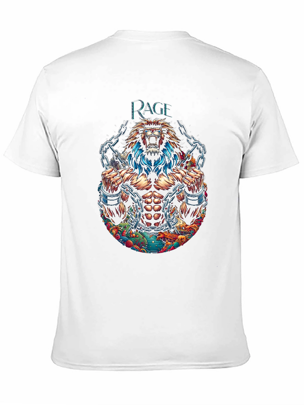 Rage Unleashed Graphic Tee - Black