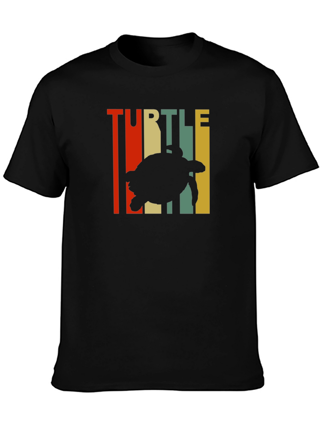 Retro Turtle Silhouette T-Shirt