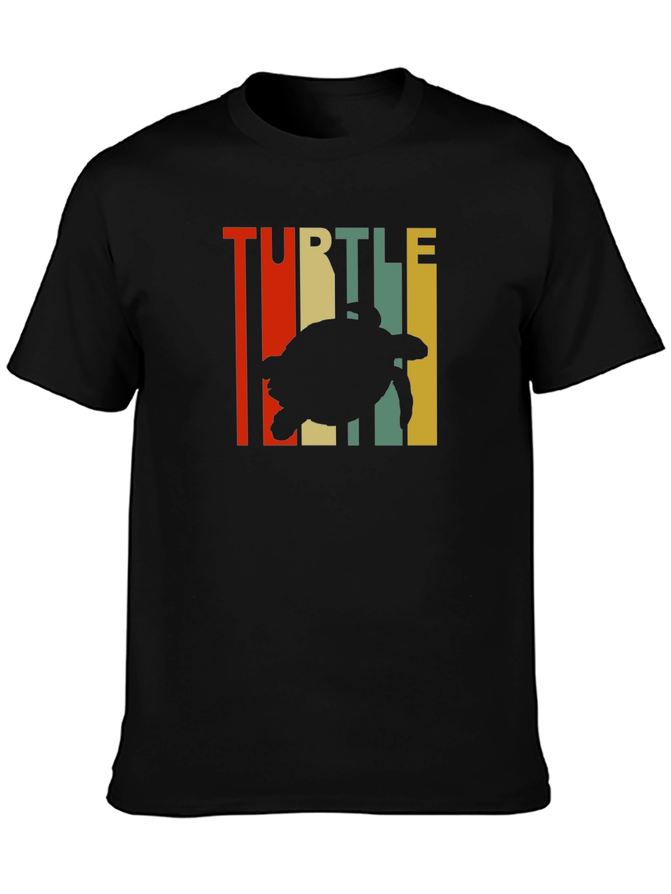 Retro Turtle Silhouette T-Shirt