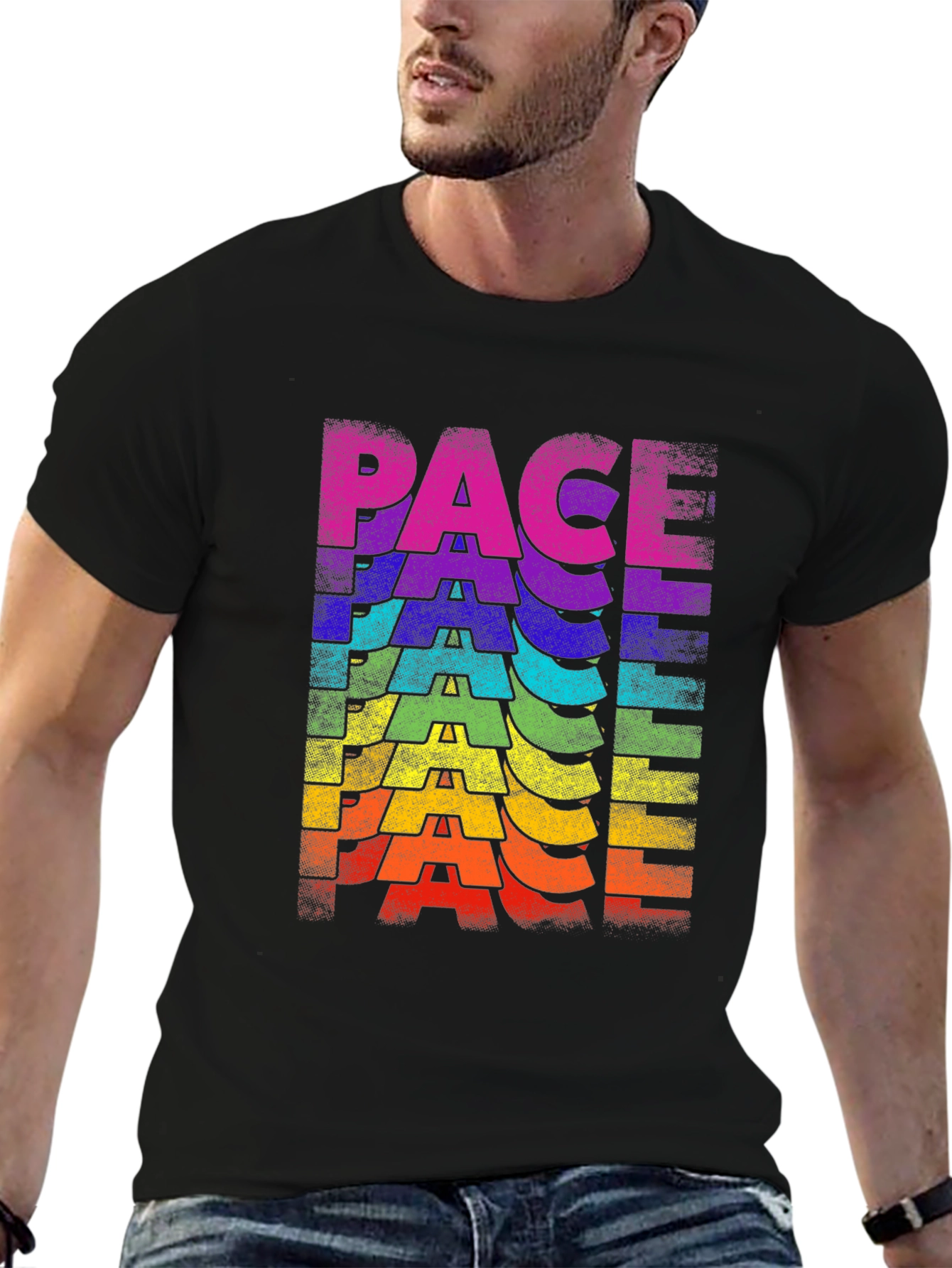 Rainbow PACE Graphic Tee
