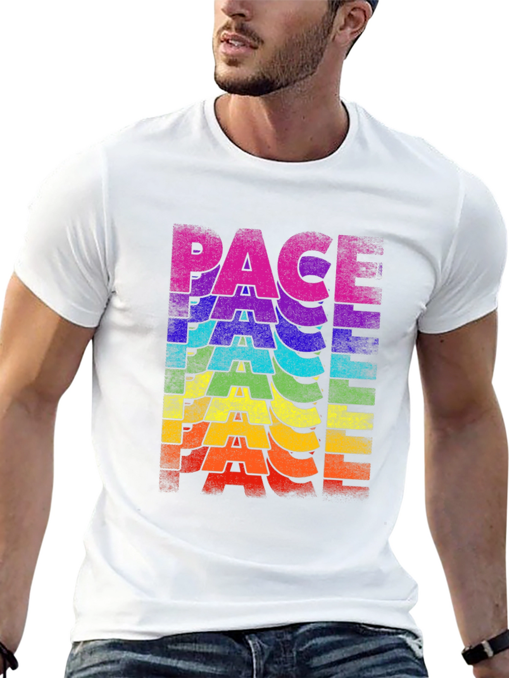 Rainbow PACE Graphic Tee
