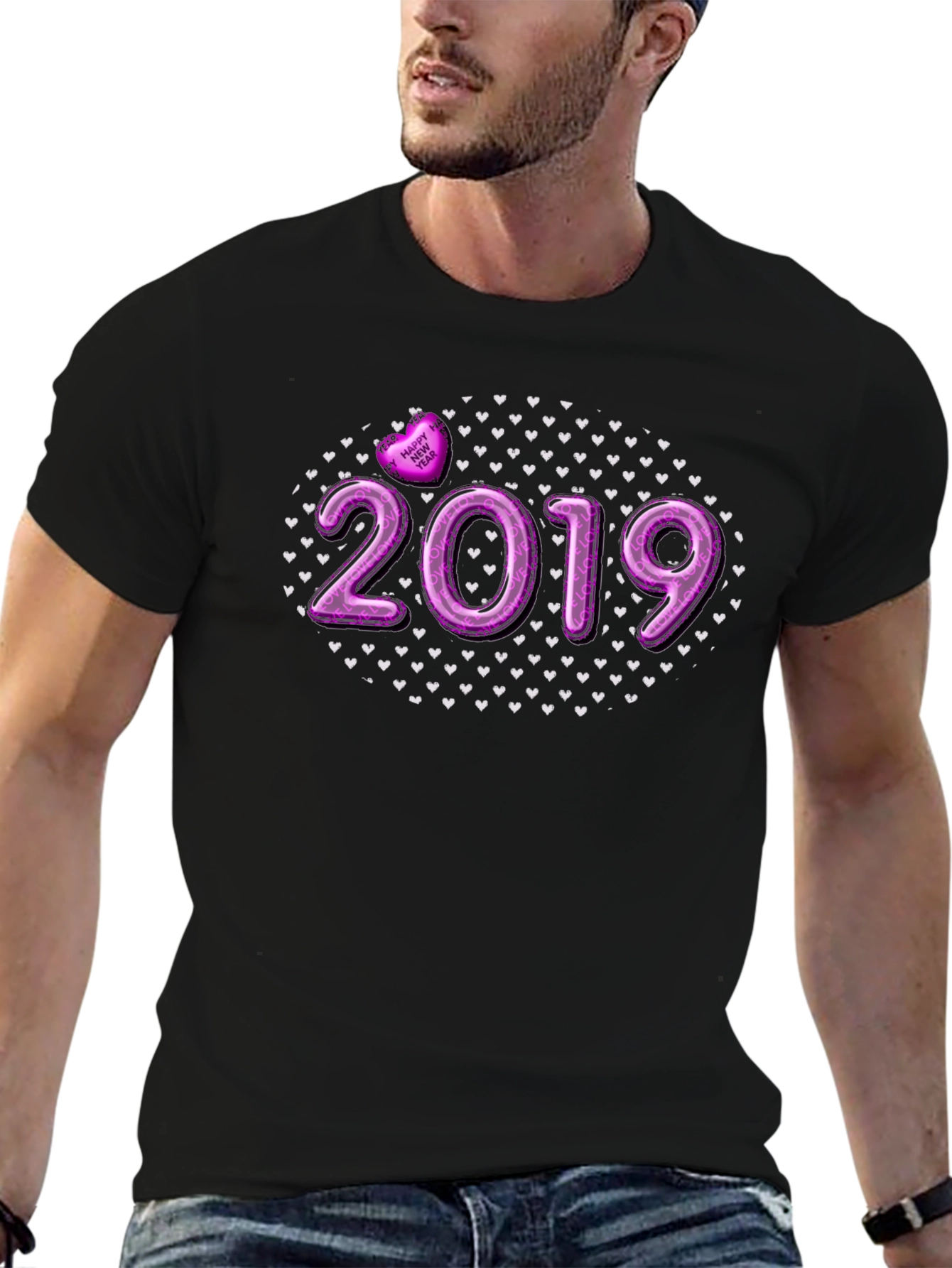 Happy New Year 2019 Graphic Tee