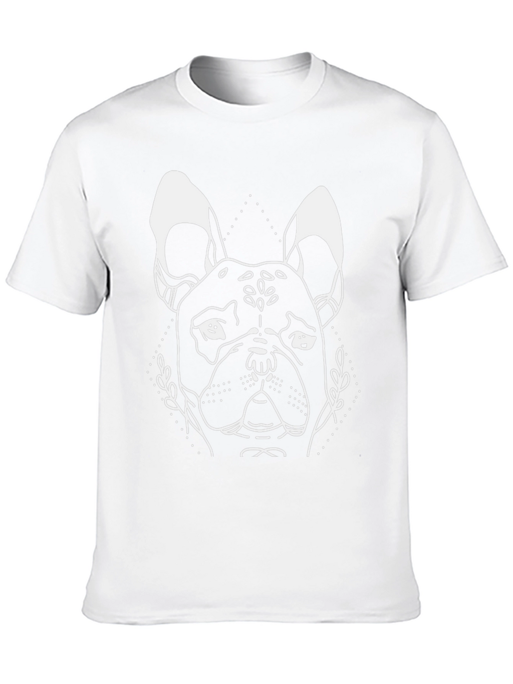 Dog Graphic Tee - Stylish Mens Black T-Shirt