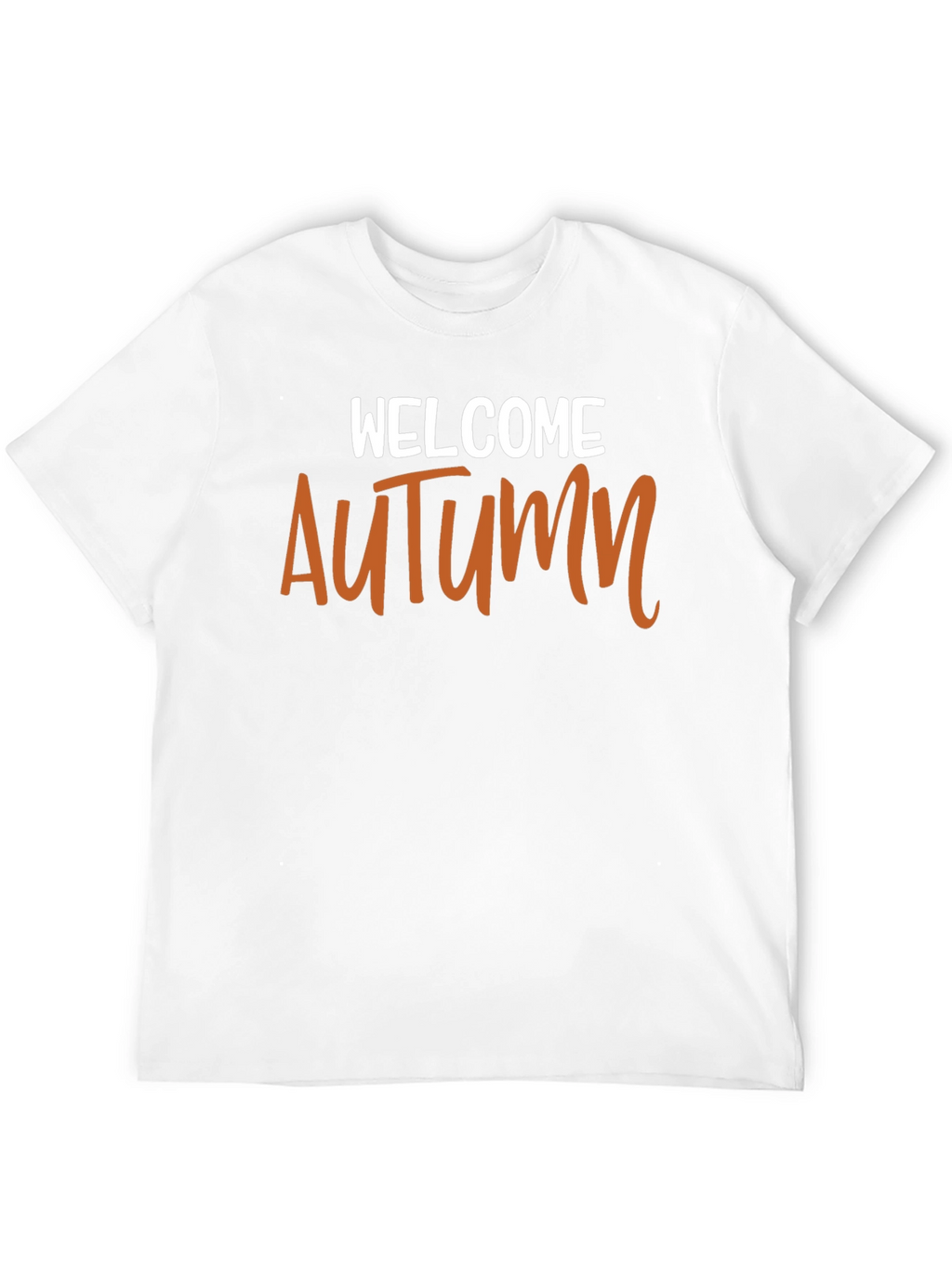 Welcome Autumn Graphic Tee - Black Casual Top