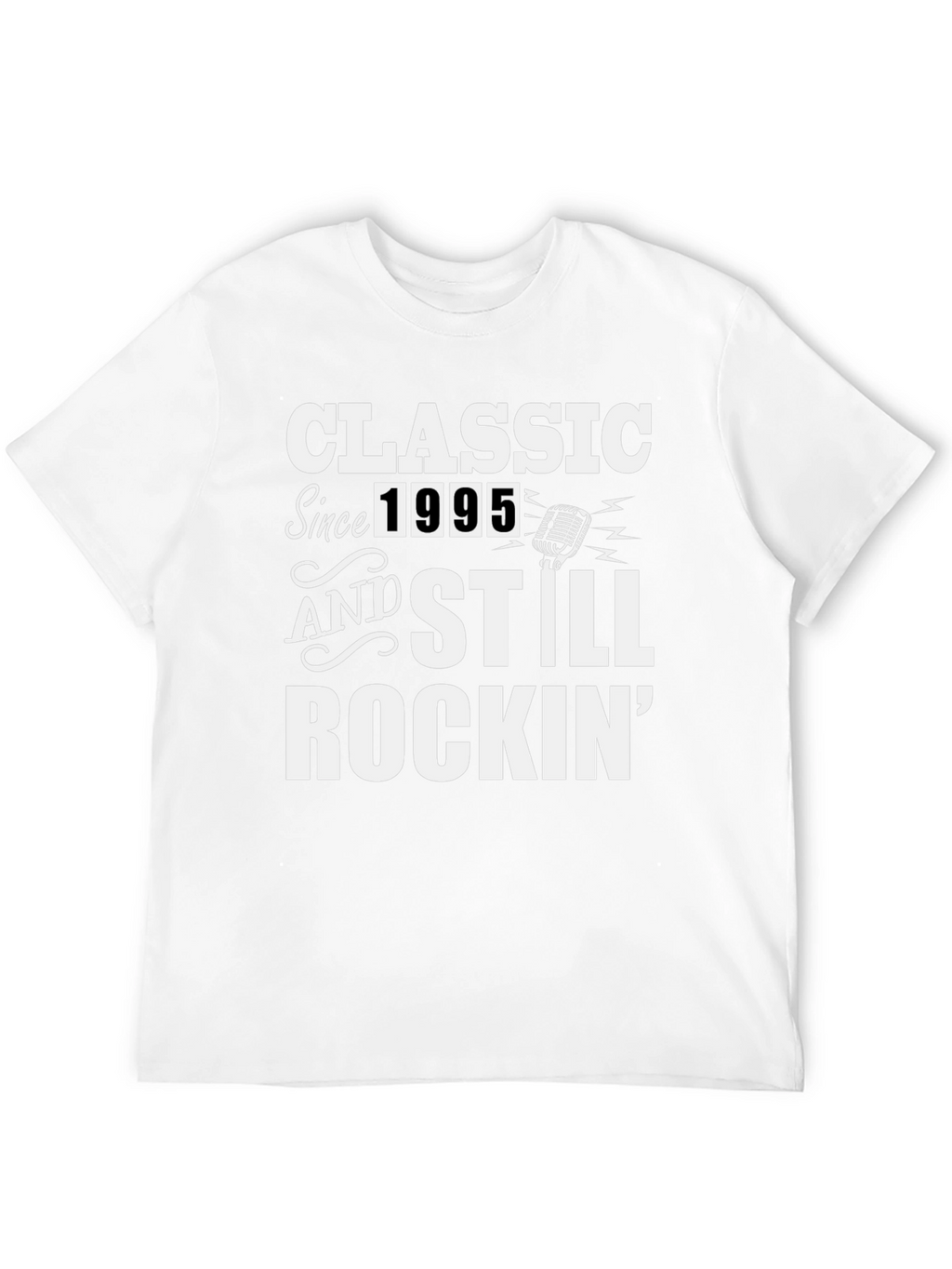 Classic Since 1995 Rockin Black T-Shirt