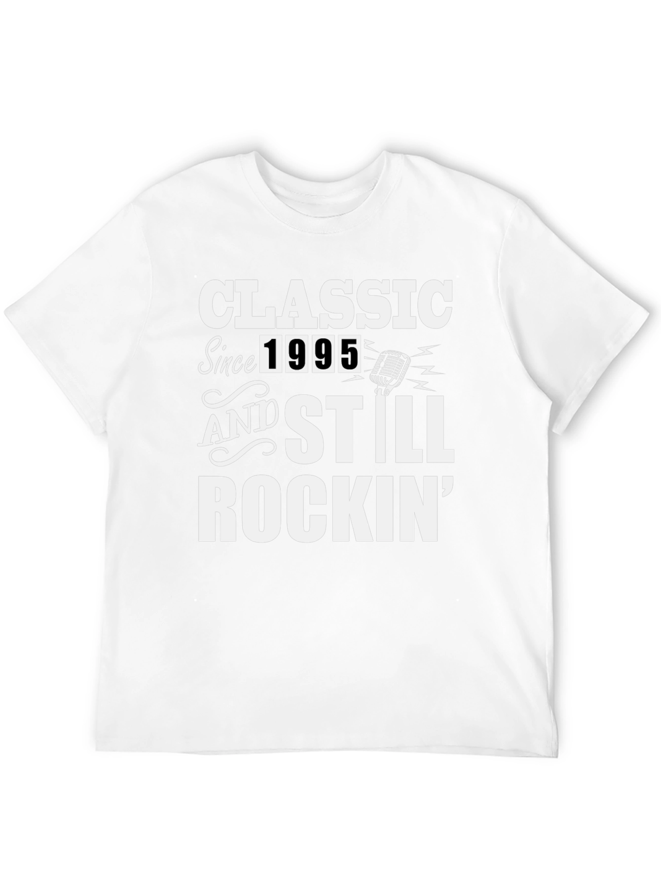 Classic Since 1995 Rockin Black T-Shirt
