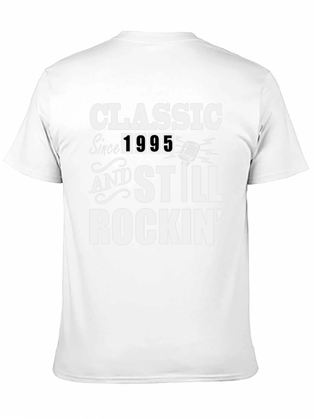 Classic Since 1995 Rockin Black T-Shirt