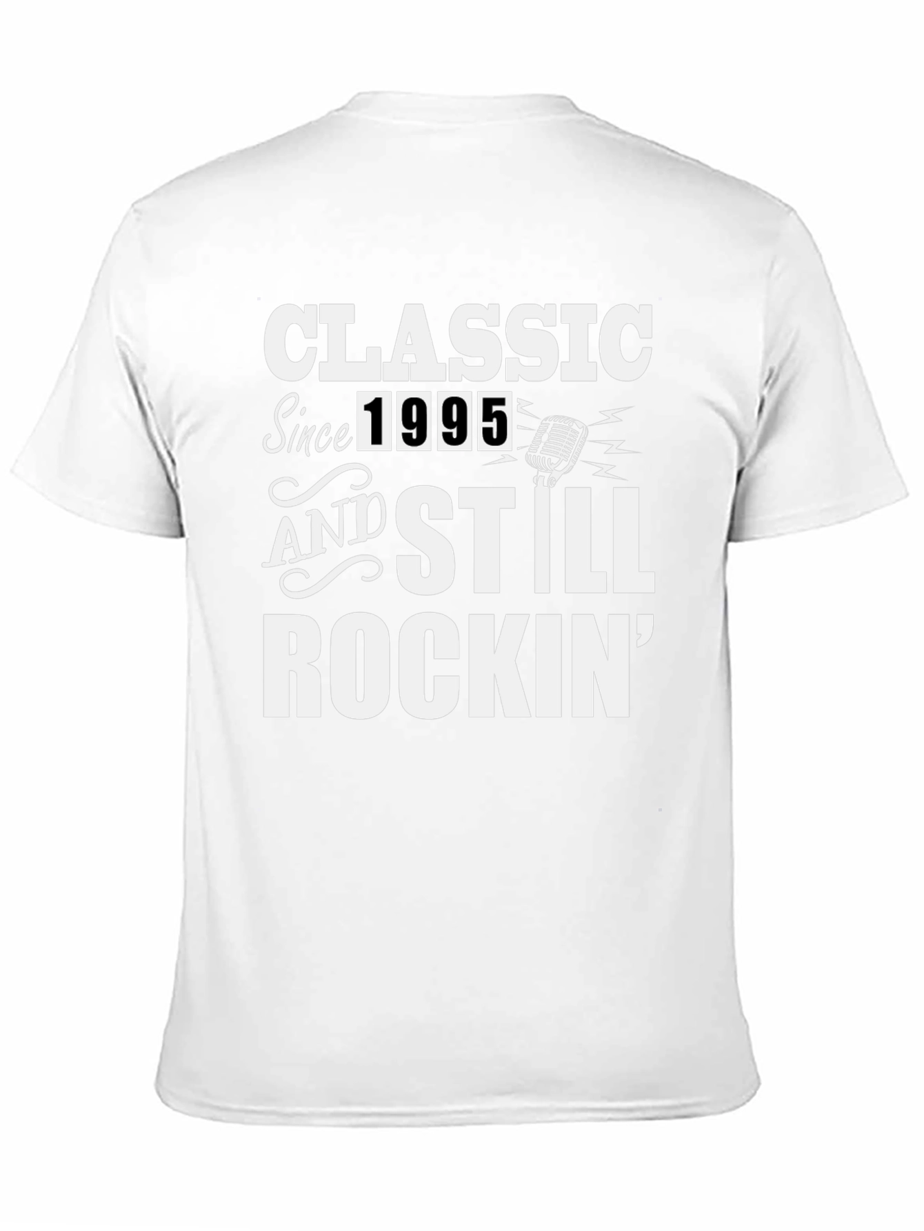 Classic Since 1995 Rockin Black T-Shirt