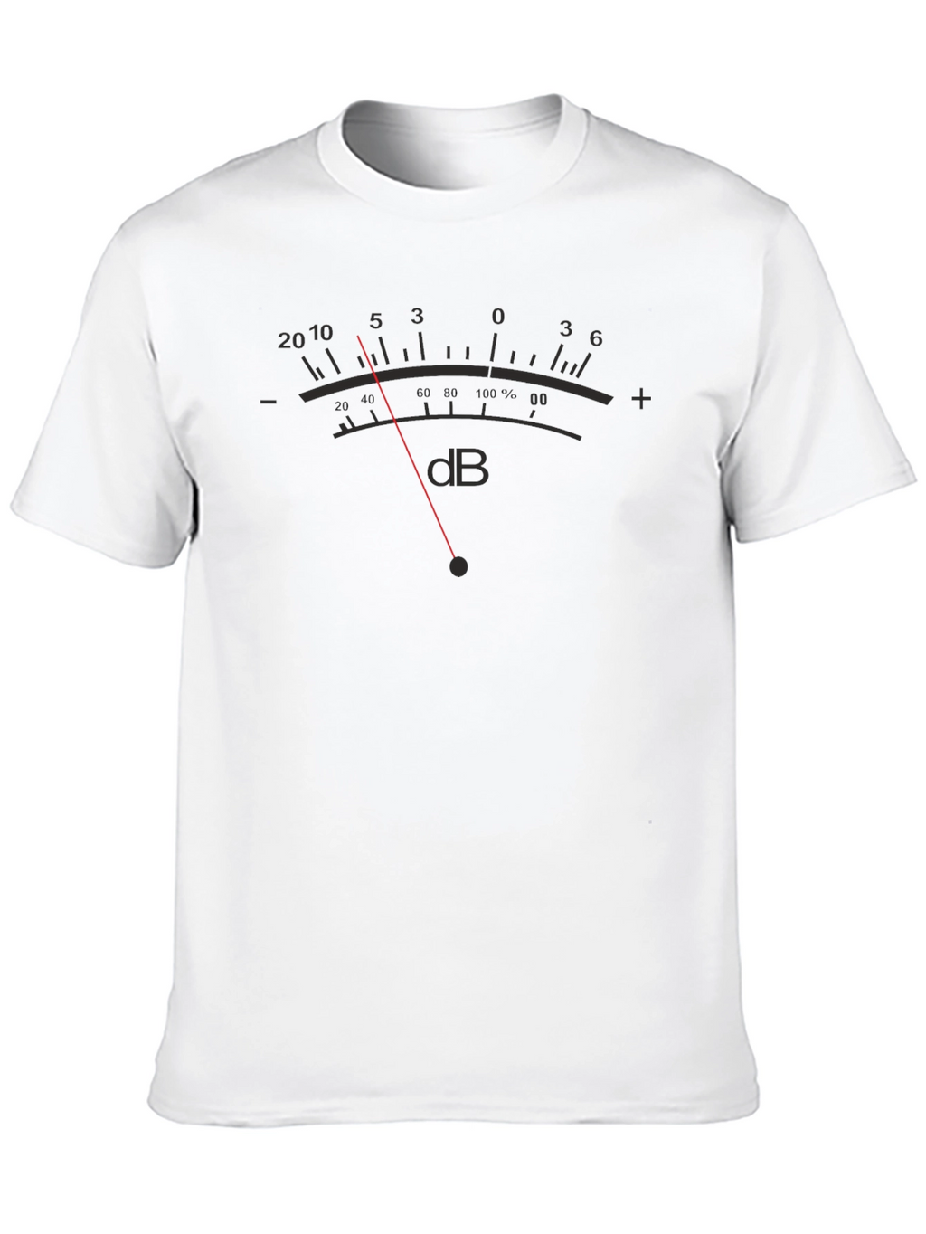 dB Meter Graphic T-Shirt