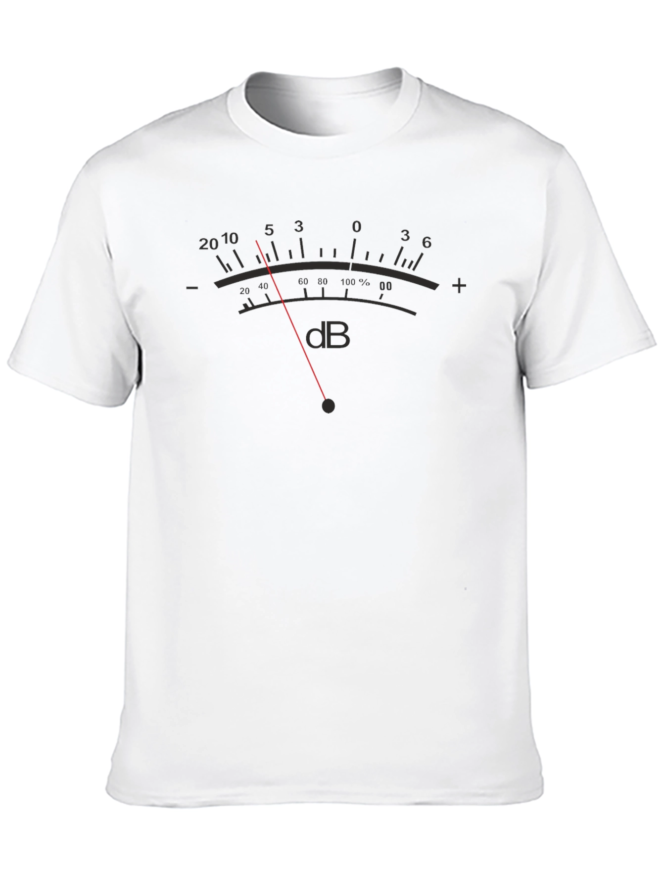 dB Meter Graphic T-Shirt