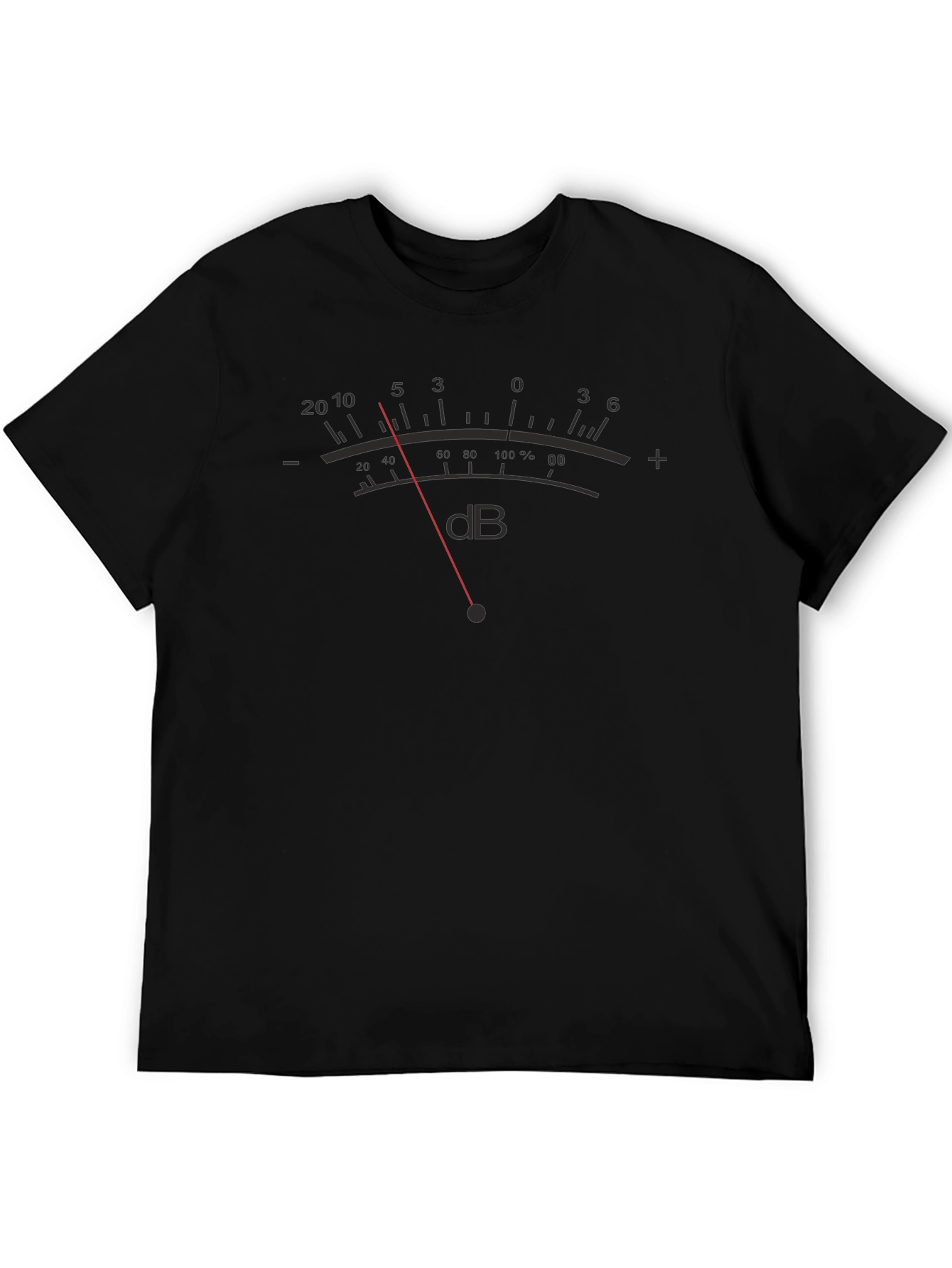 dB Meter Graphic T-Shirt