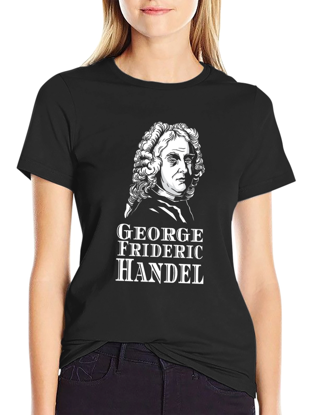 George Frideric Handel Graphic T-Shirt