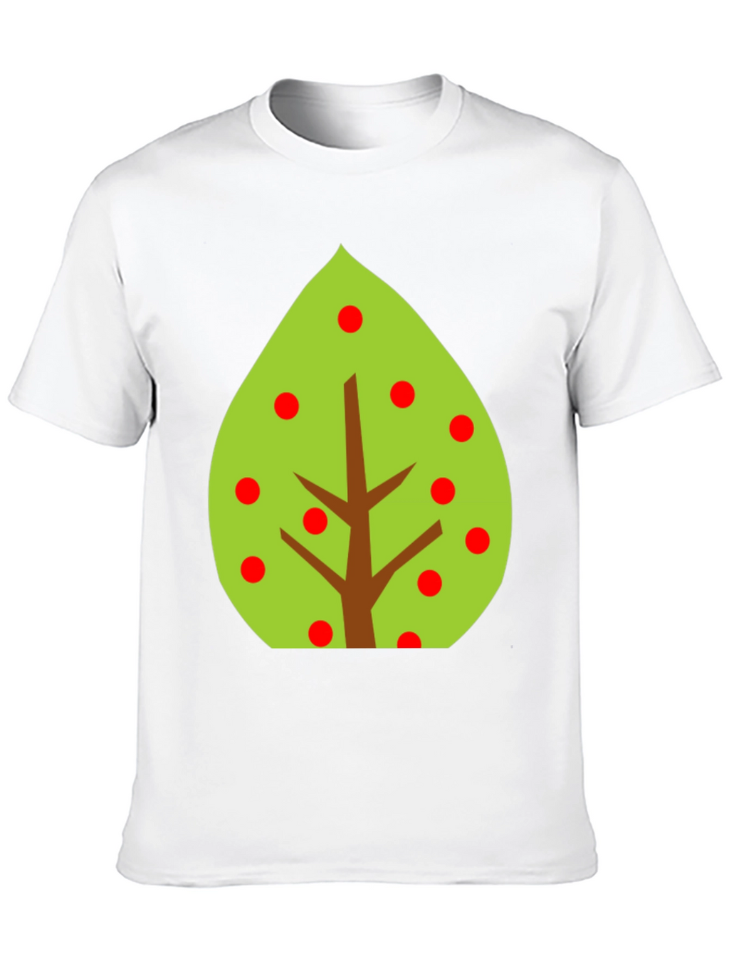Tree Graphic Tee - Black Cotton Blend