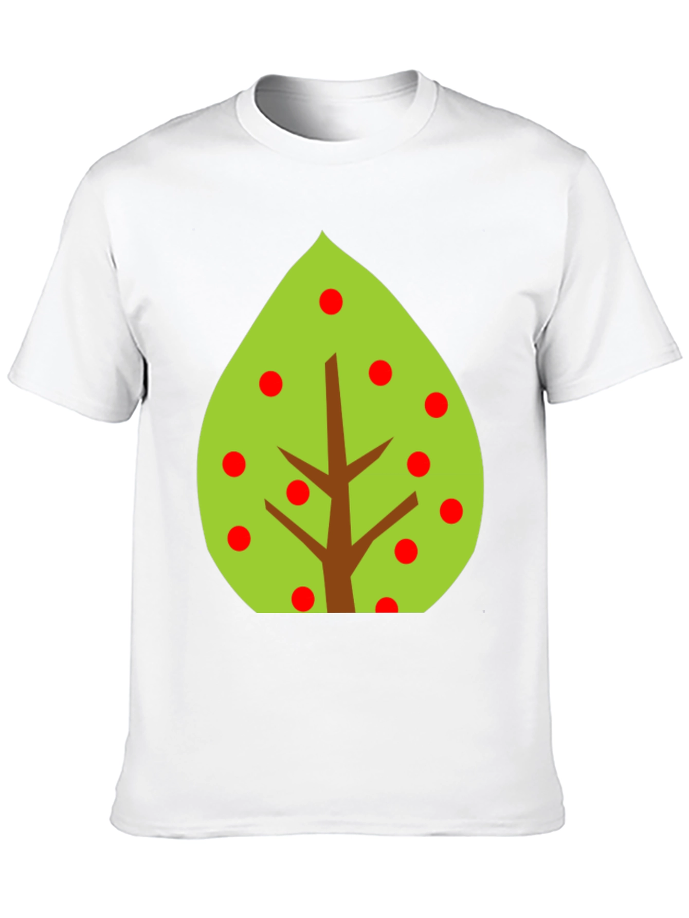 Tree Graphic Tee - Black Cotton Blend