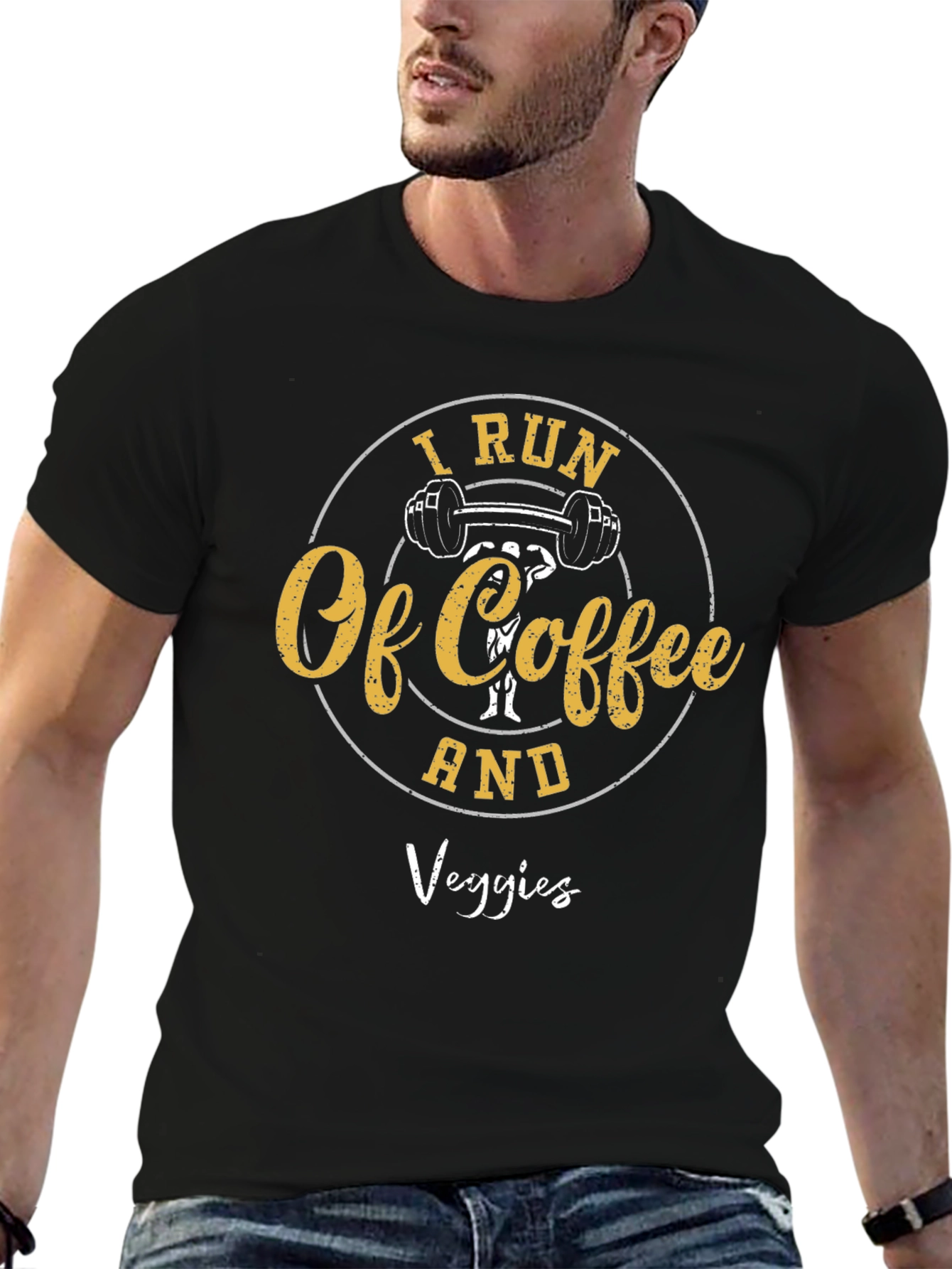 I Run On Coffee and Veggies T-Shirt