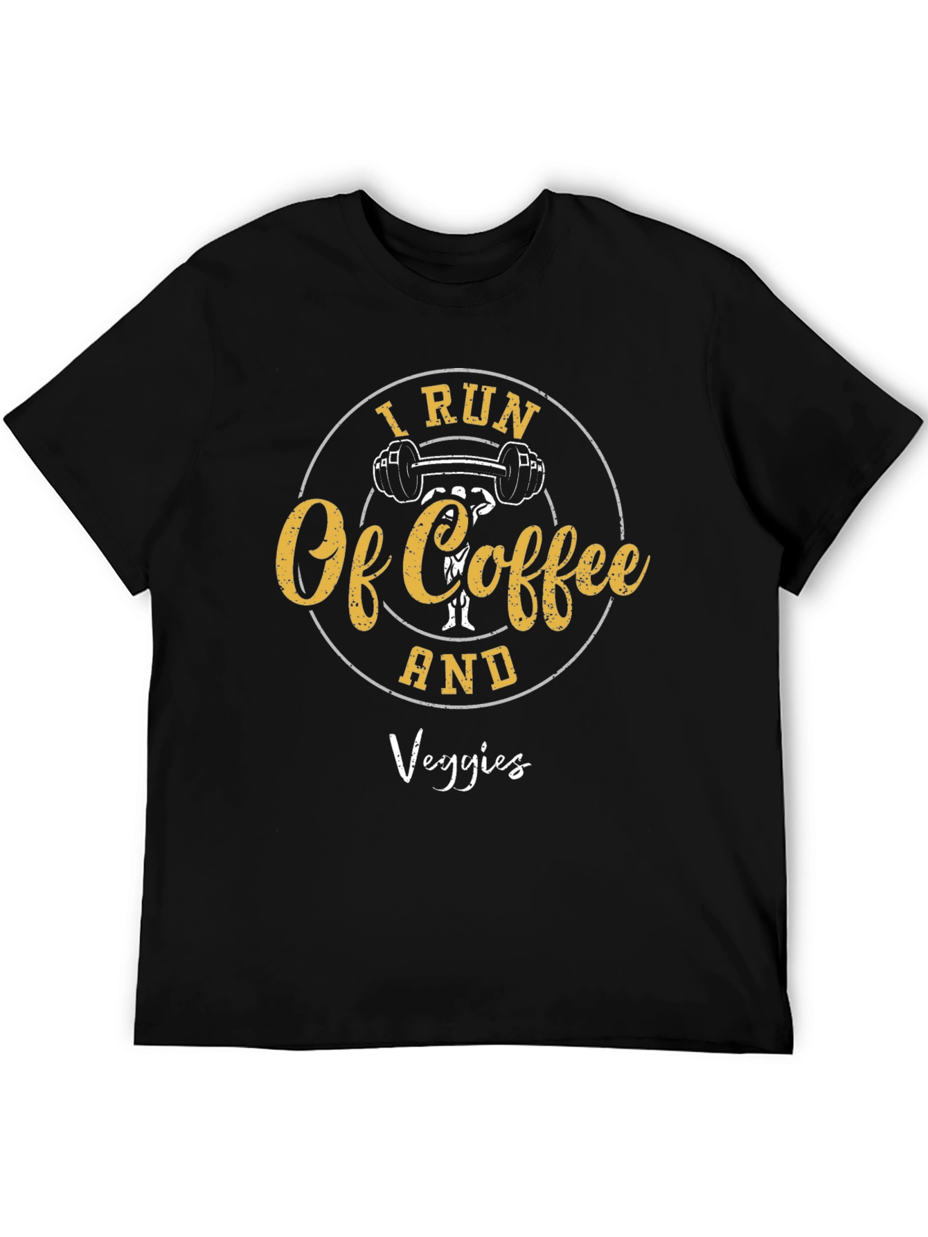 I Run On Coffee and Veggies T-Shirt