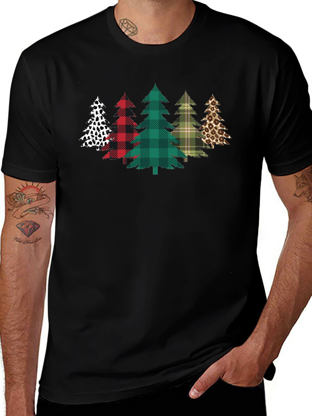 Festive Holiday Tree T-Shirt